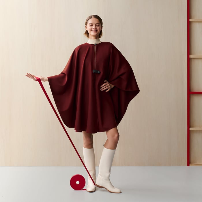 Warm Colors Cashmere Cape