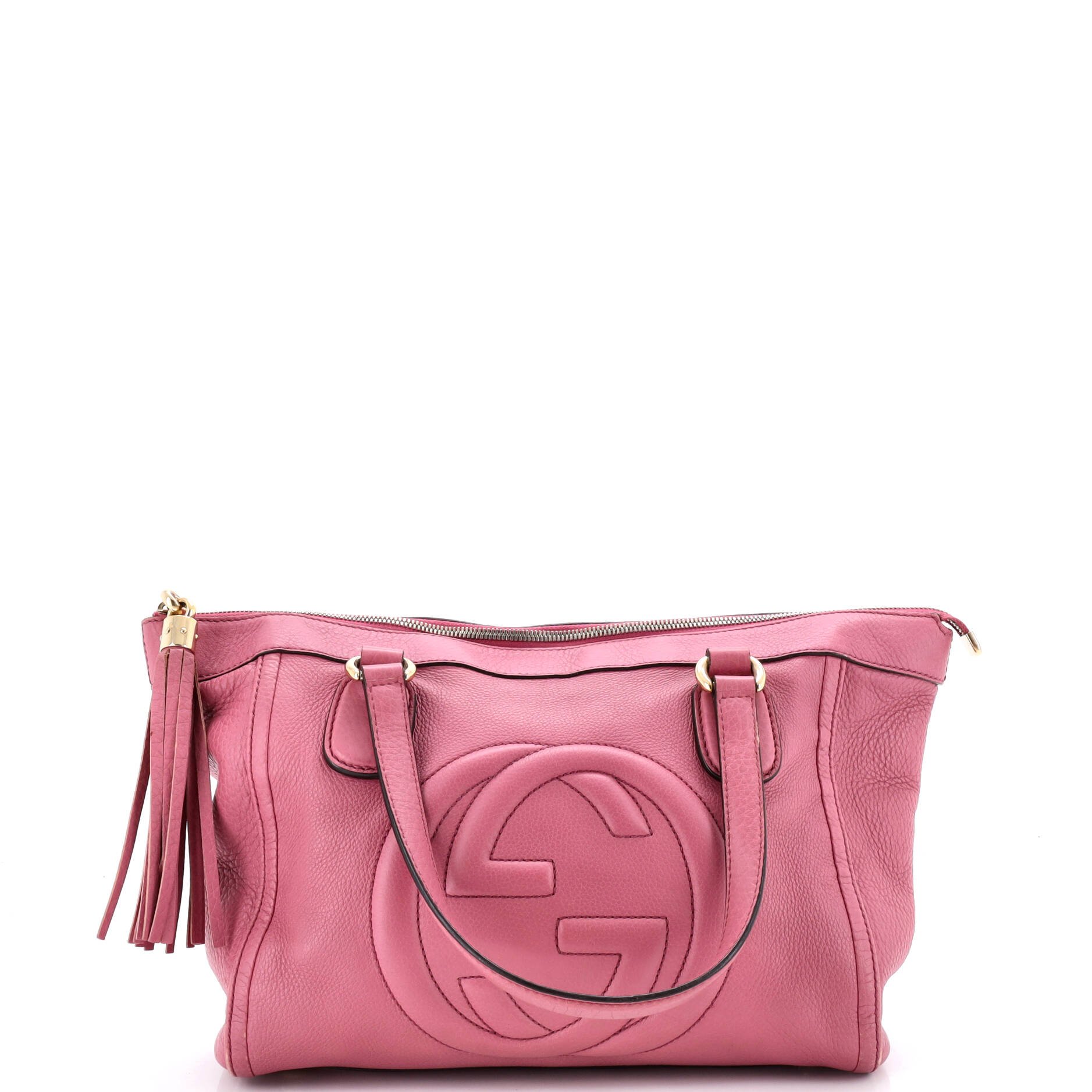 Soho Zip Tote Leather Small