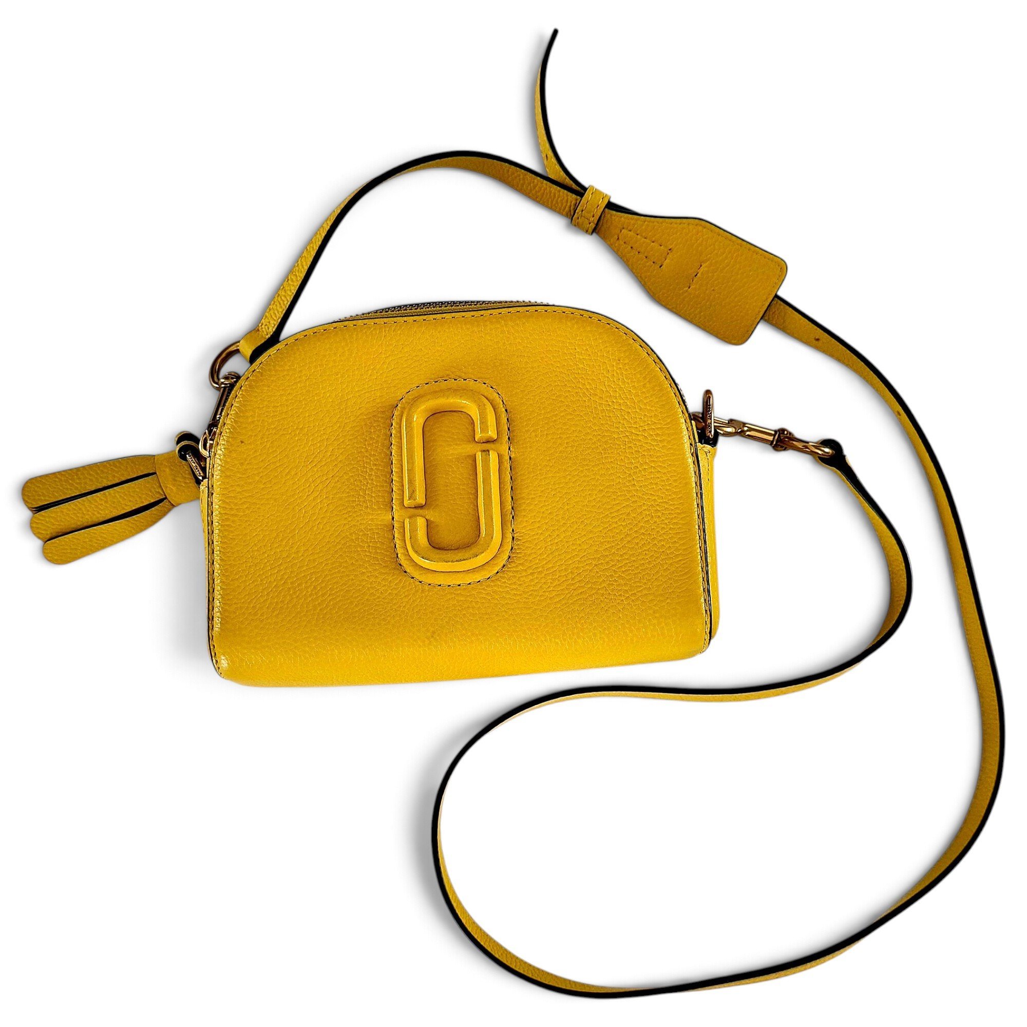 Snapshot leather crossbody bag