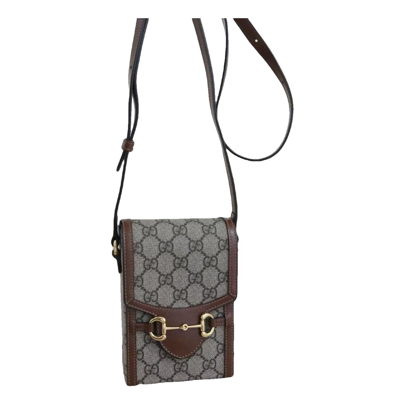 Horsebit 1955 Vertical cloth handbag