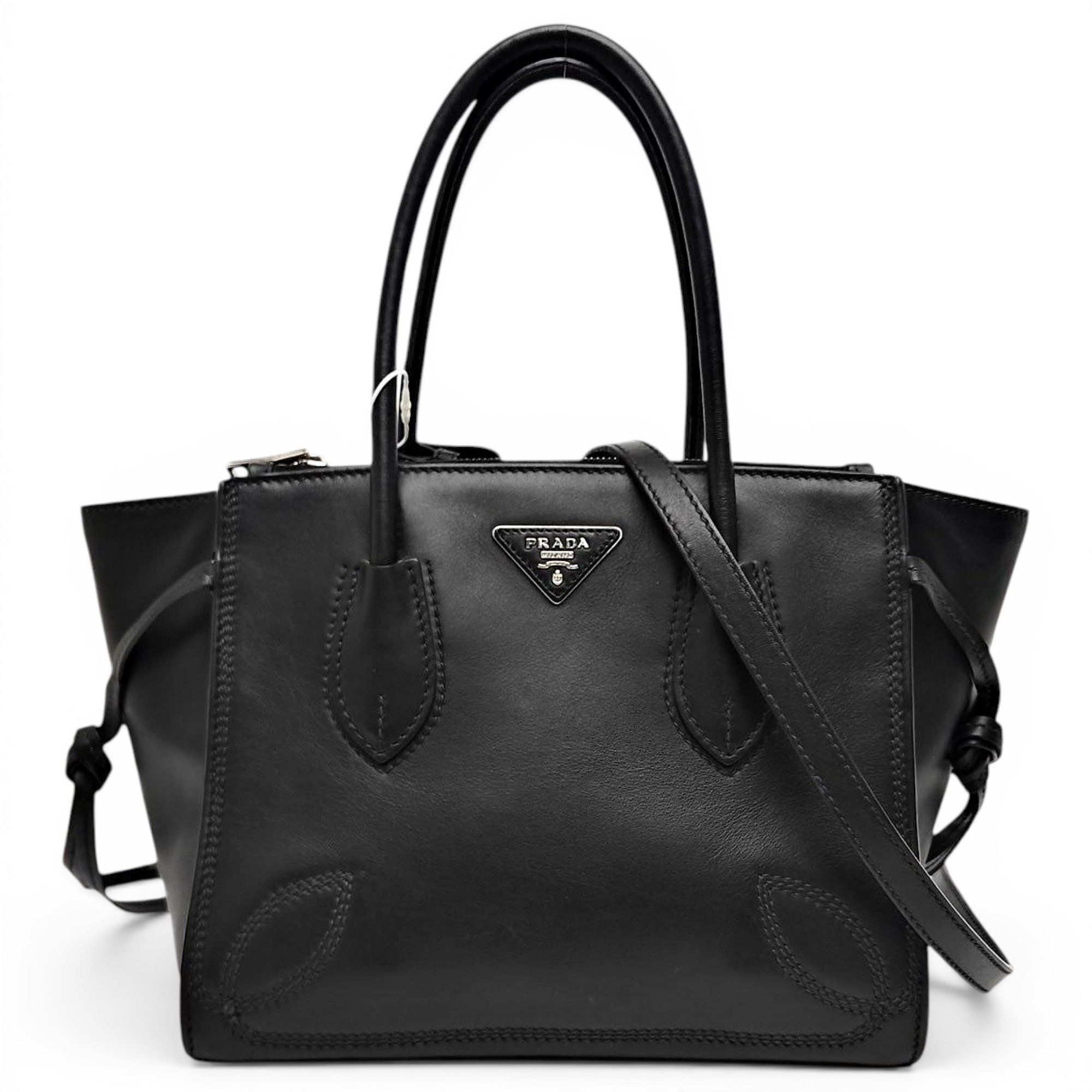 Leather handbag