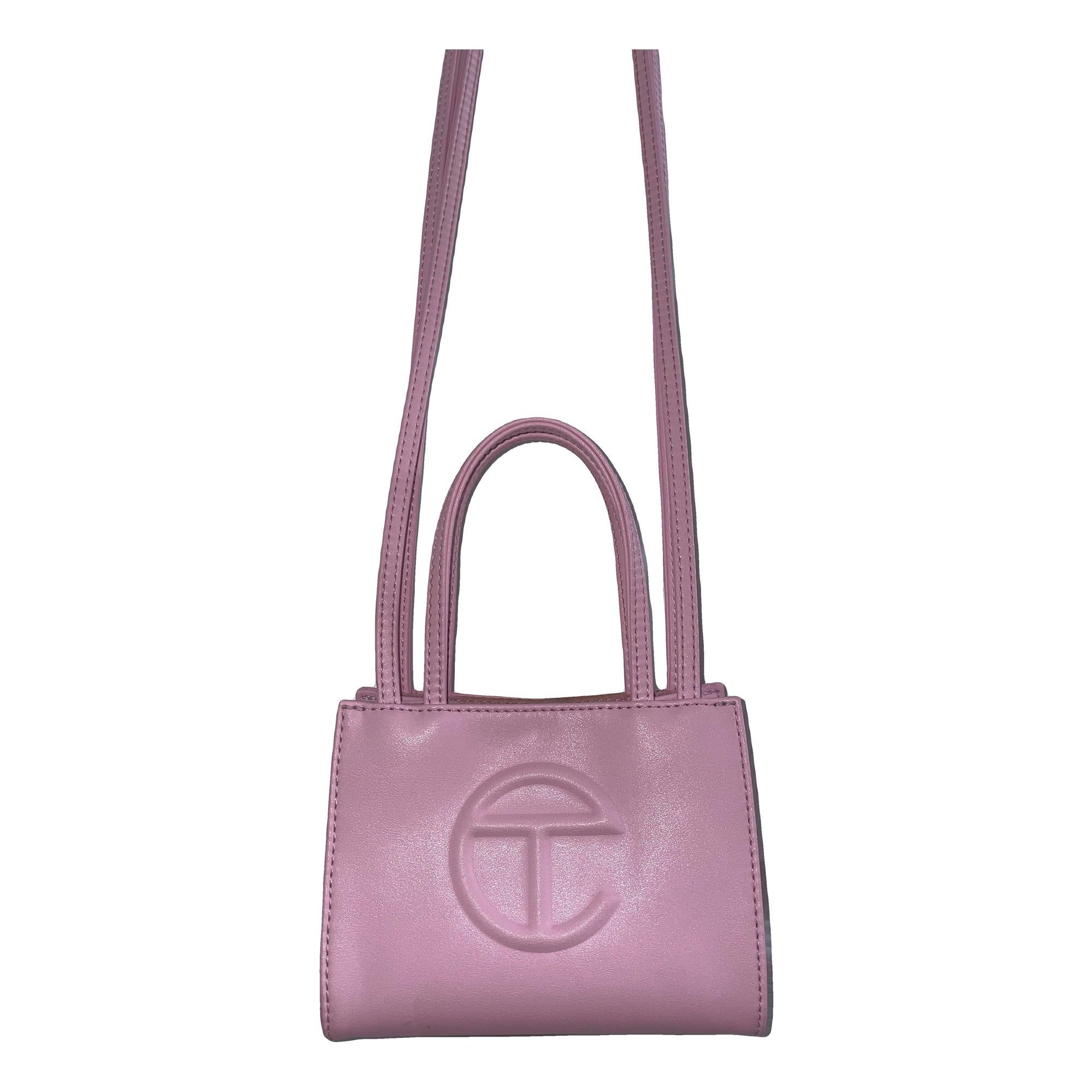 Telfar Small Shopping Bag leather crossbody bag