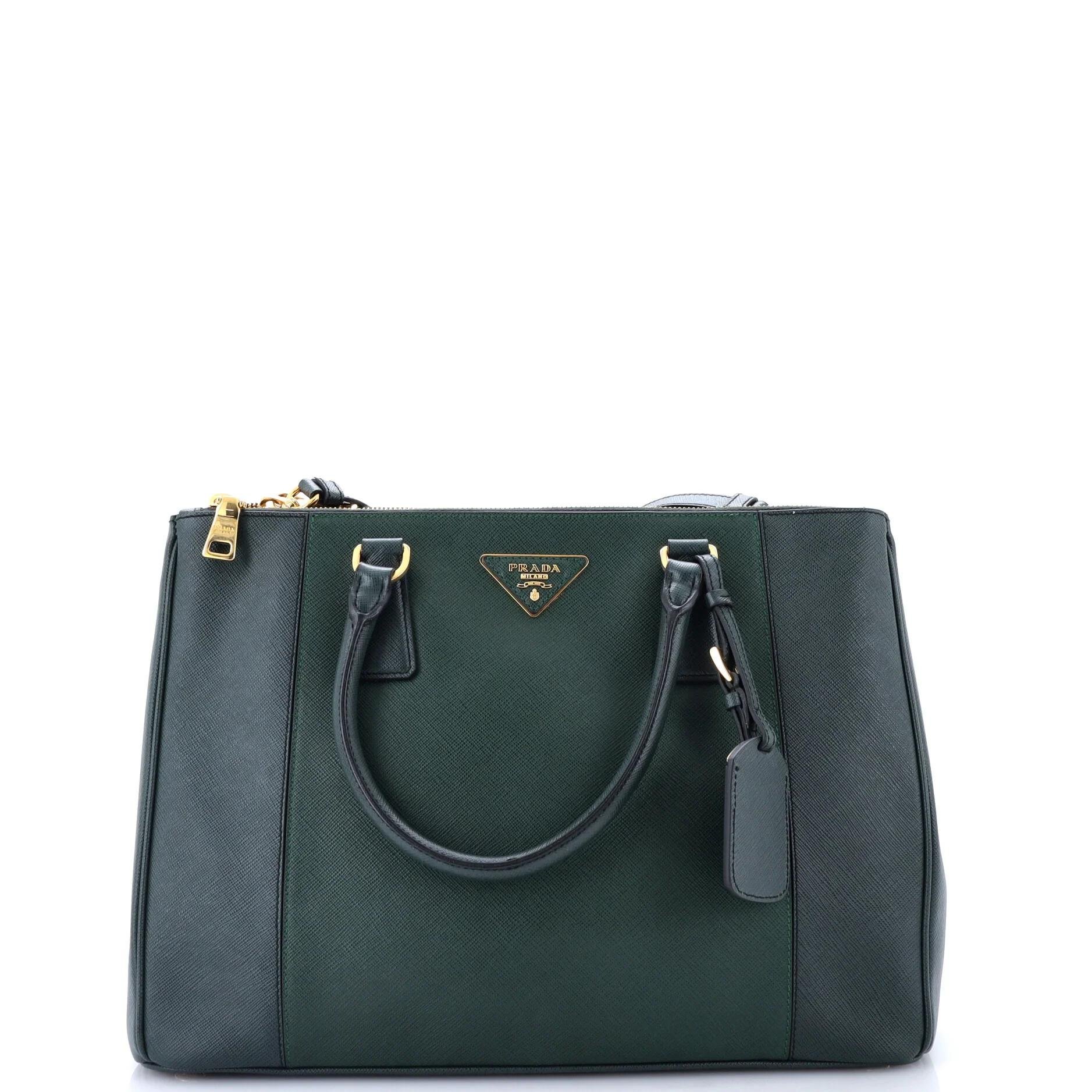 Leather tote