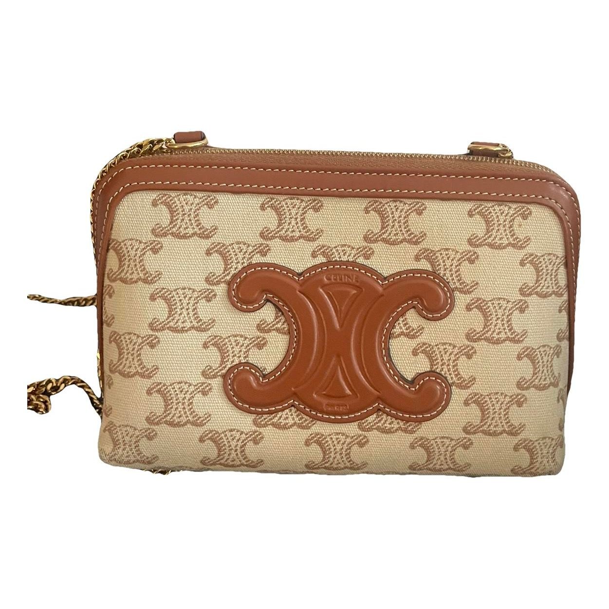 Triomphe cloth crossbody bag