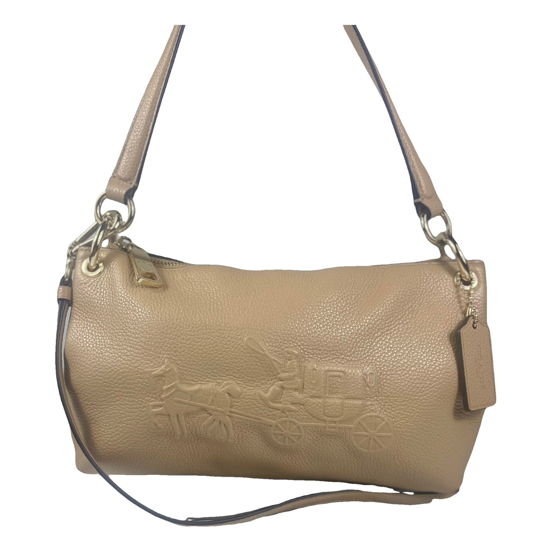 Leather handbag