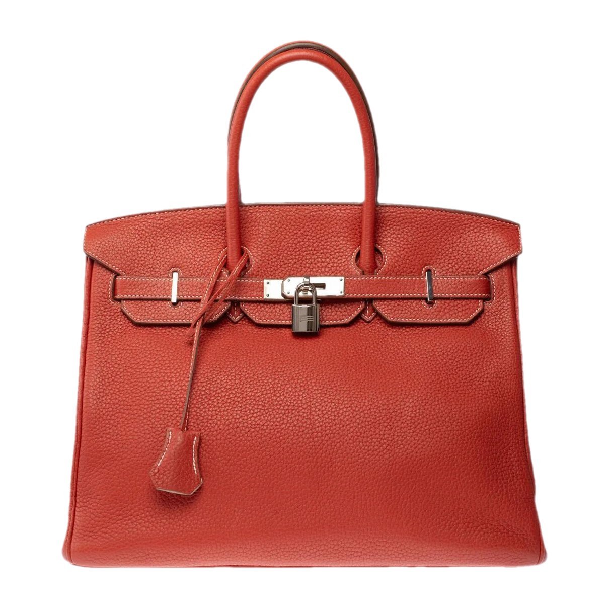 Birkin 35 leather handbag