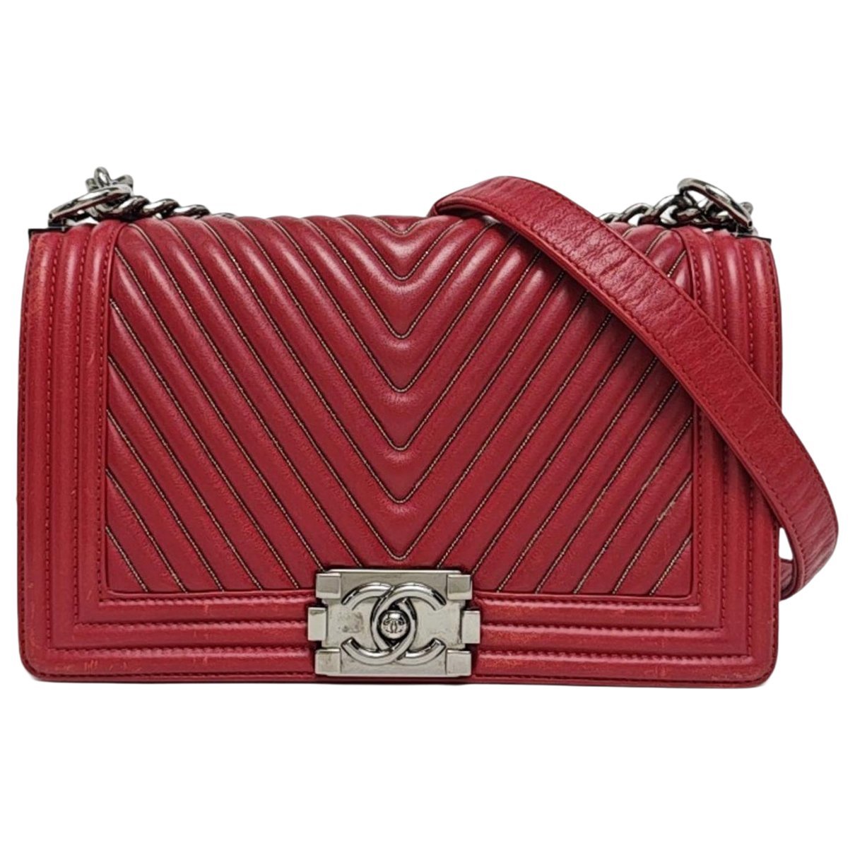 Leather crossbody bag