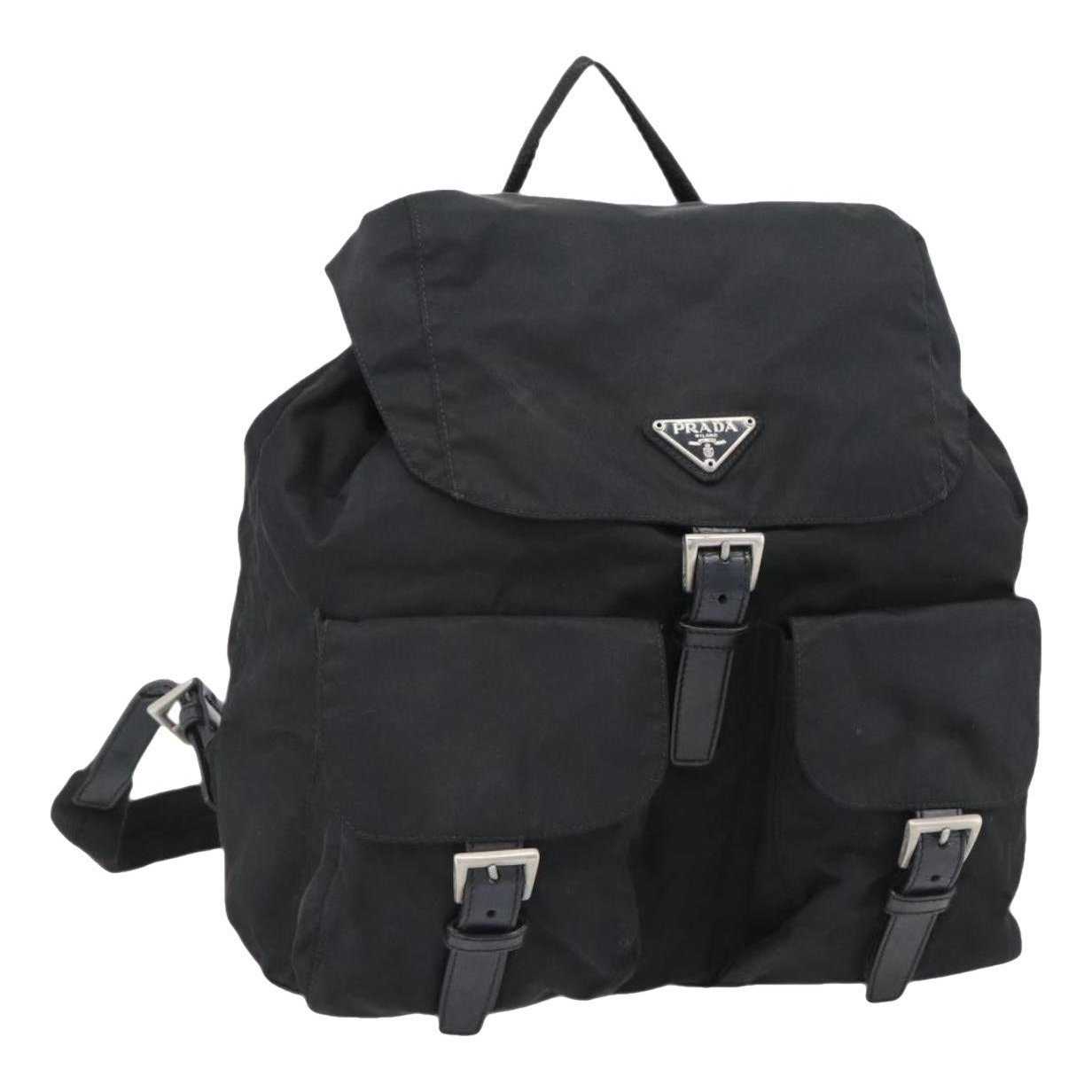 Leather backpack