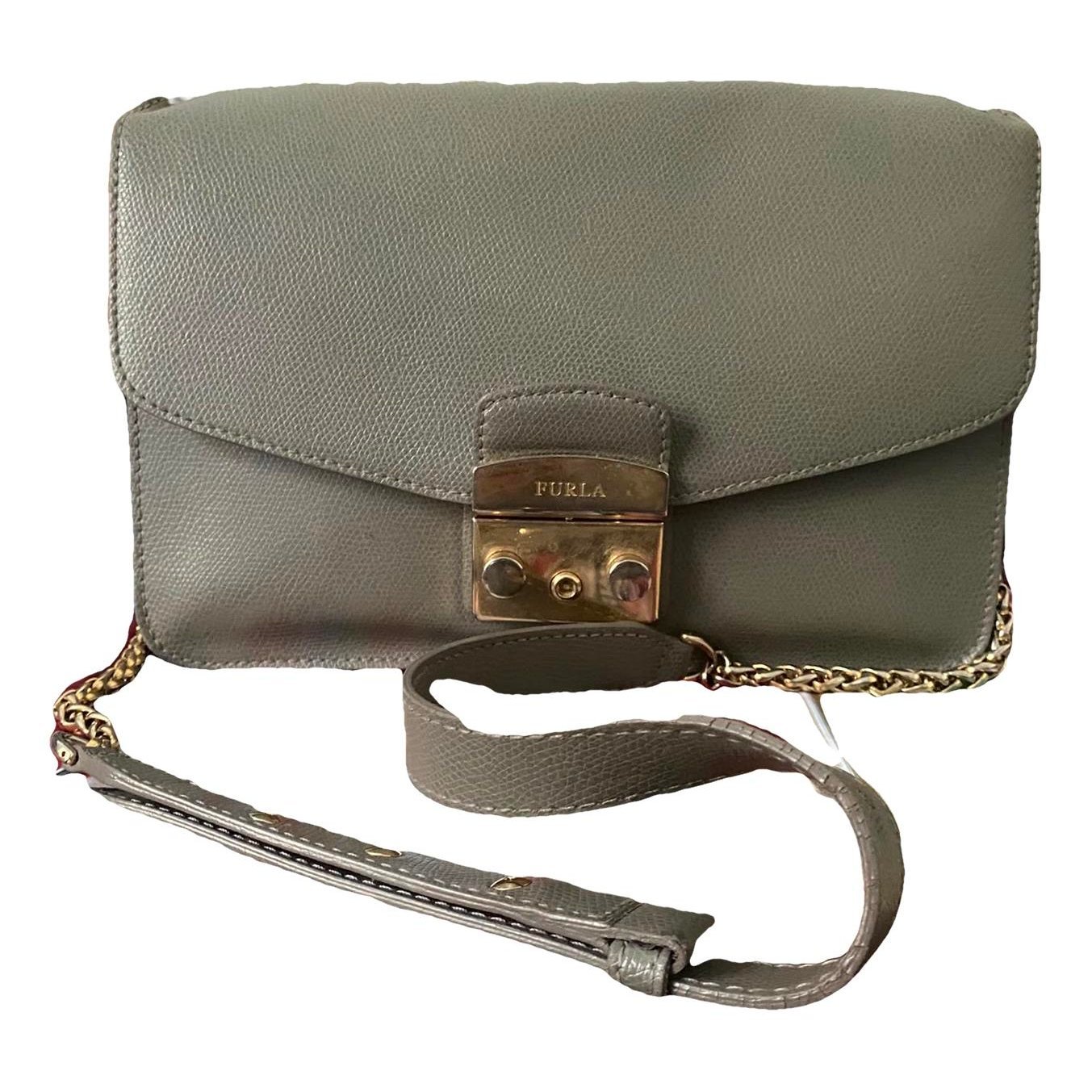 Metropolis leather crossbody bag