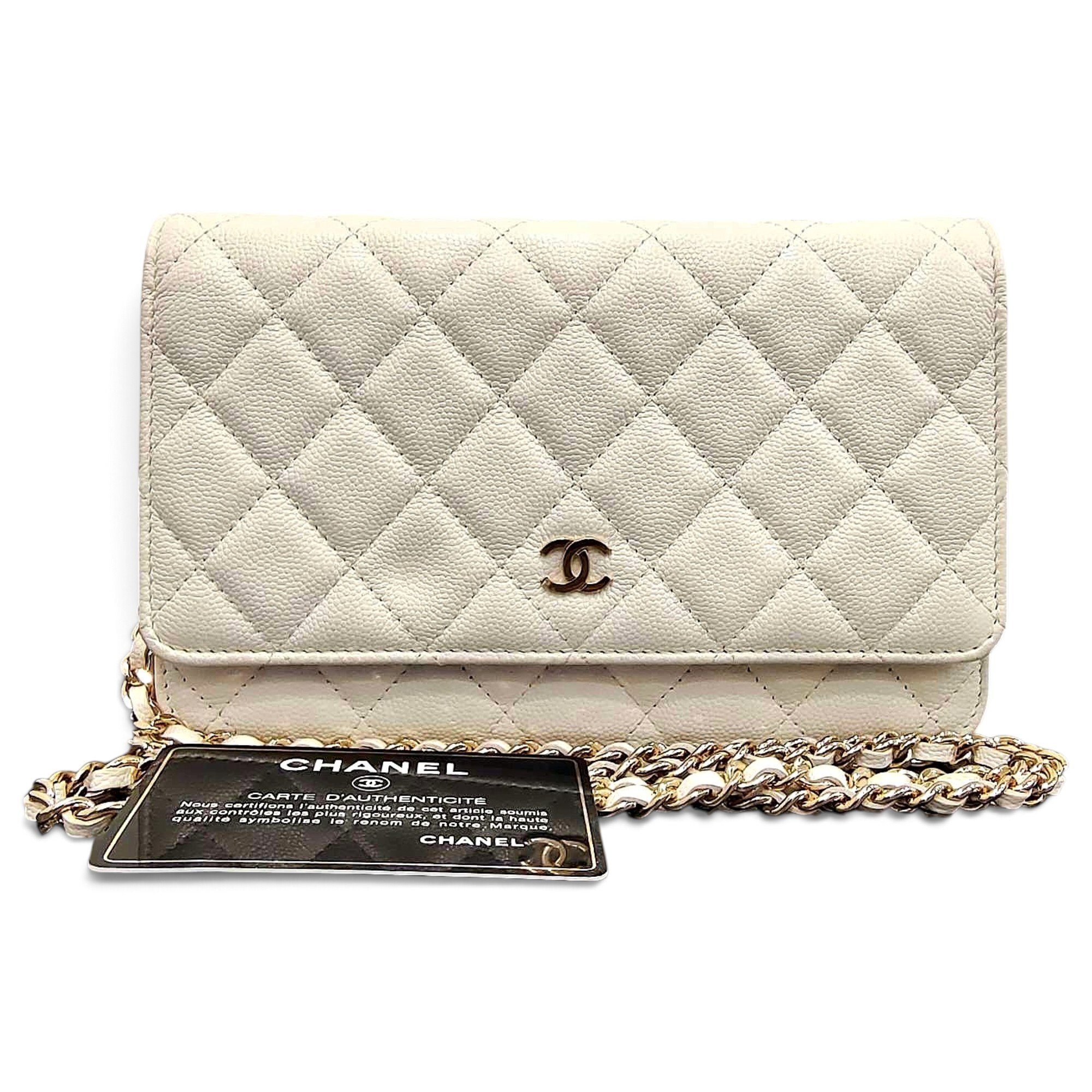 Wallet On Chain Timeless/Classique leather handbag
