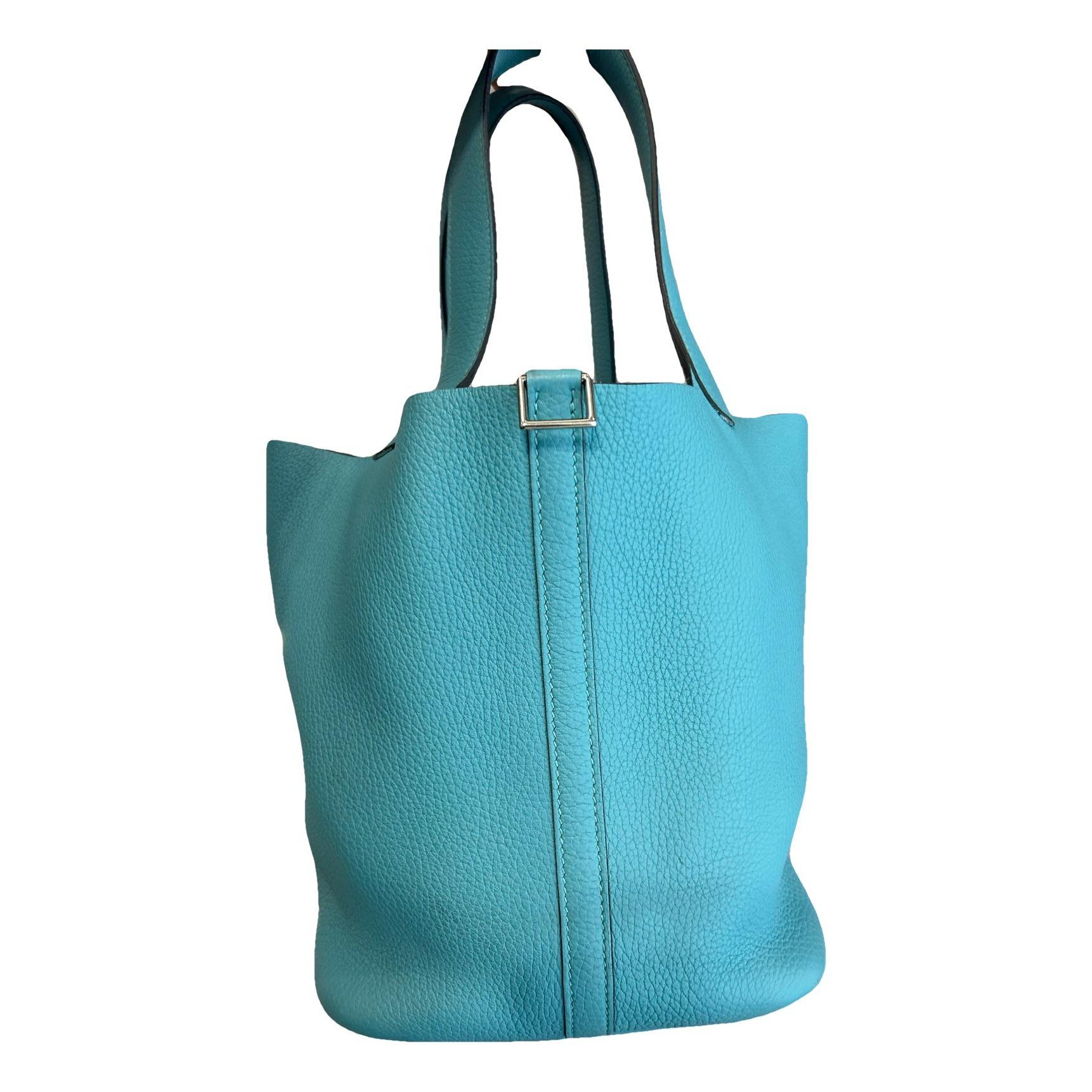 Picotin leather handbag