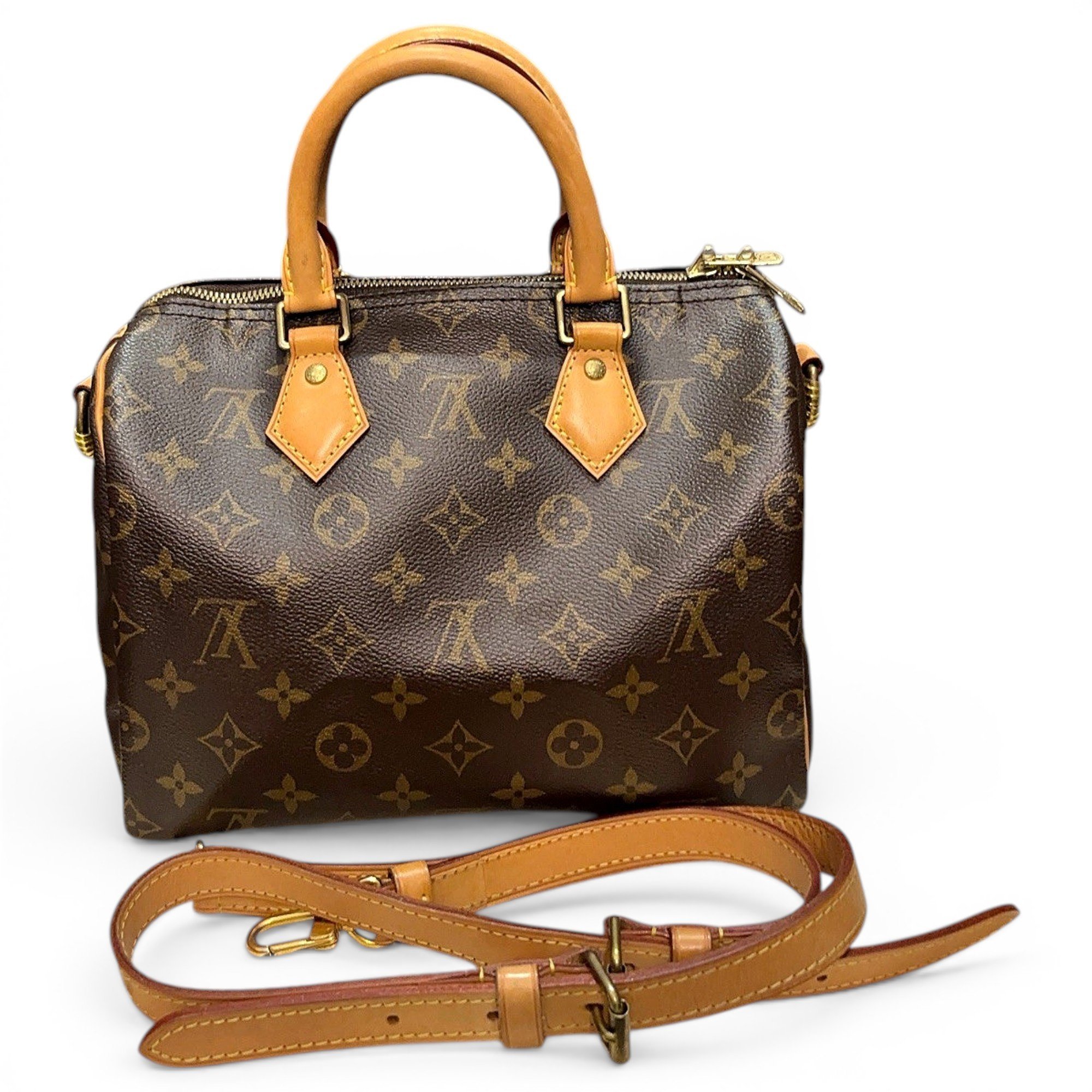 Speedy Bandoulière leather handbag