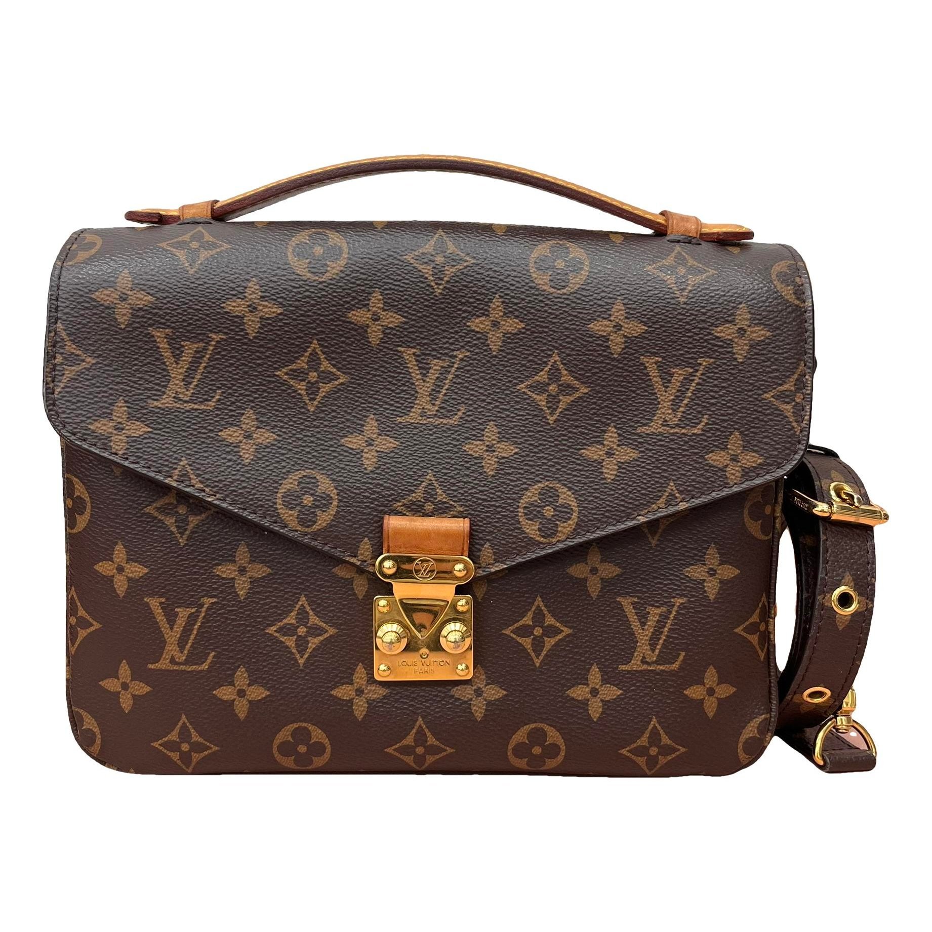 Metis leather handbag