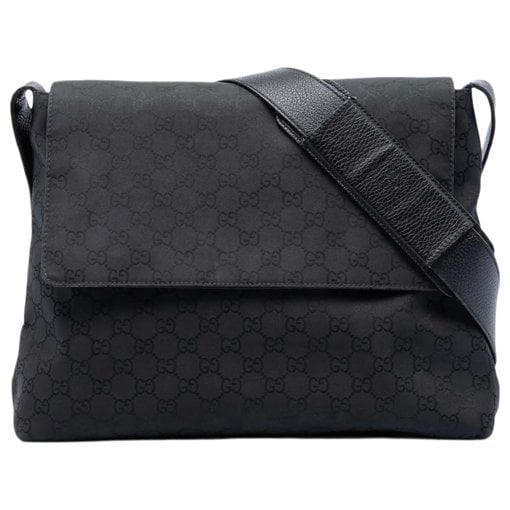 Gucci B cloth crossbody bag