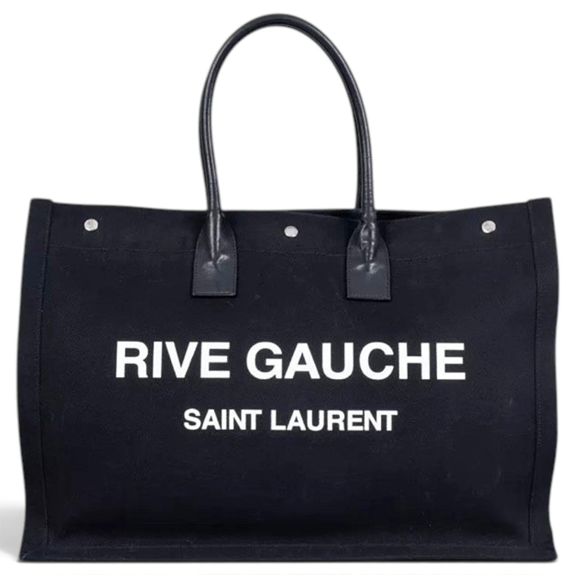 Rive Gauche cloth handbag
