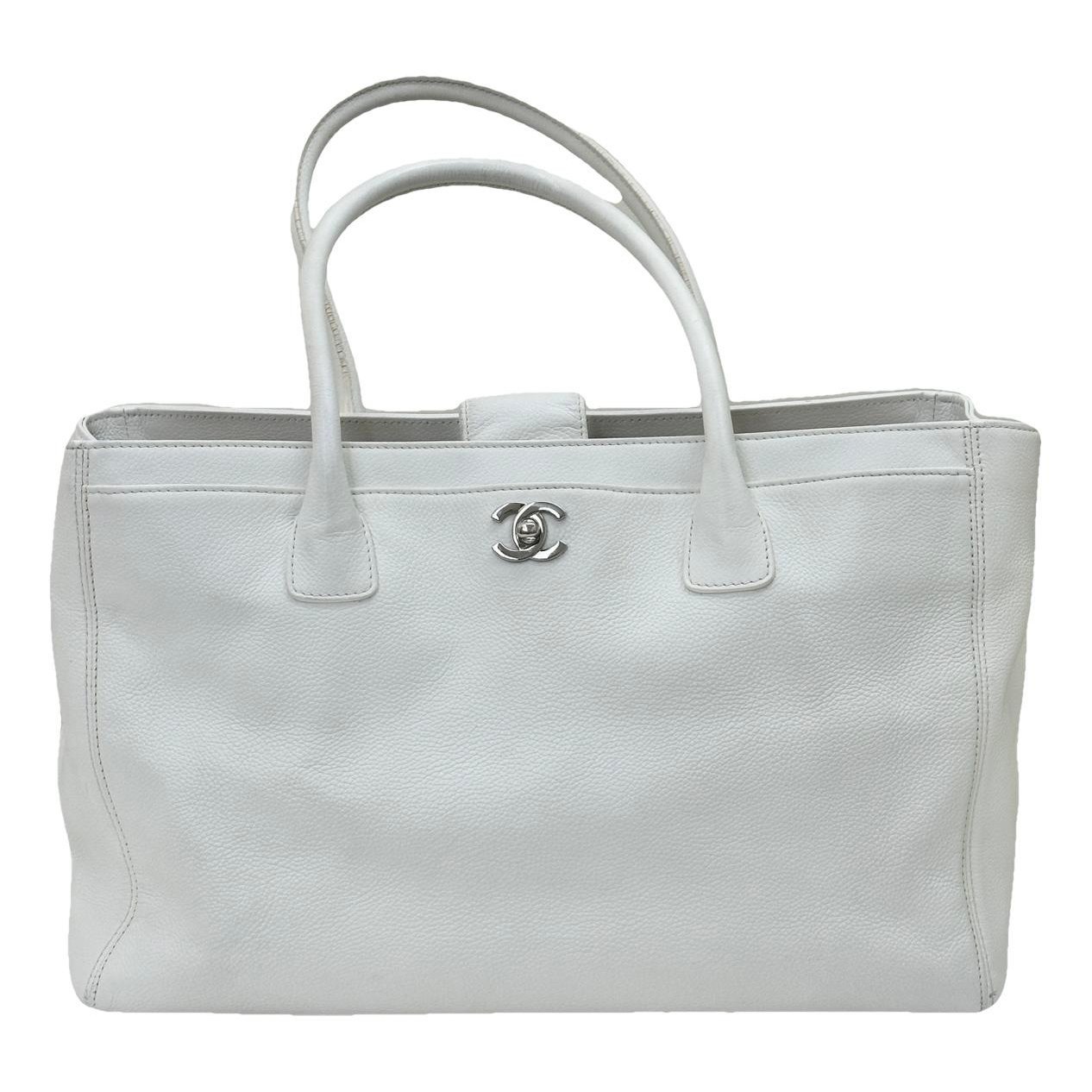 Executive leather tote