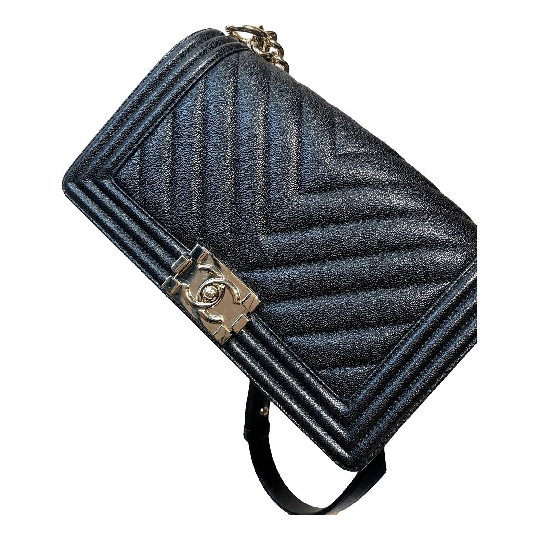 Boy leather crossbody bag