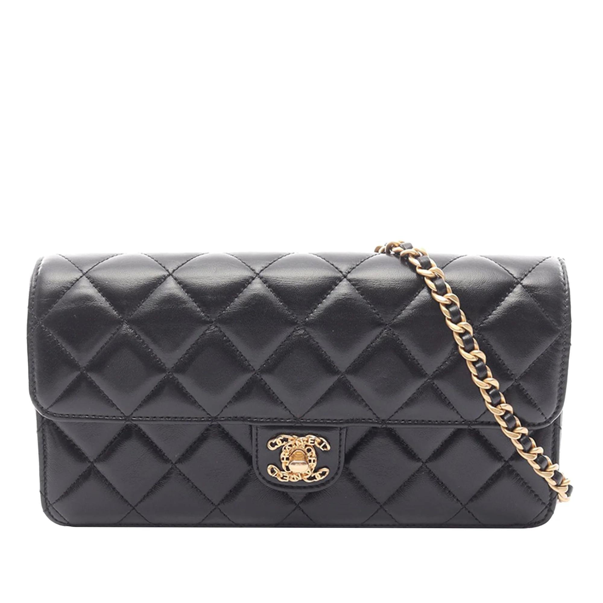 Patent leather handbag