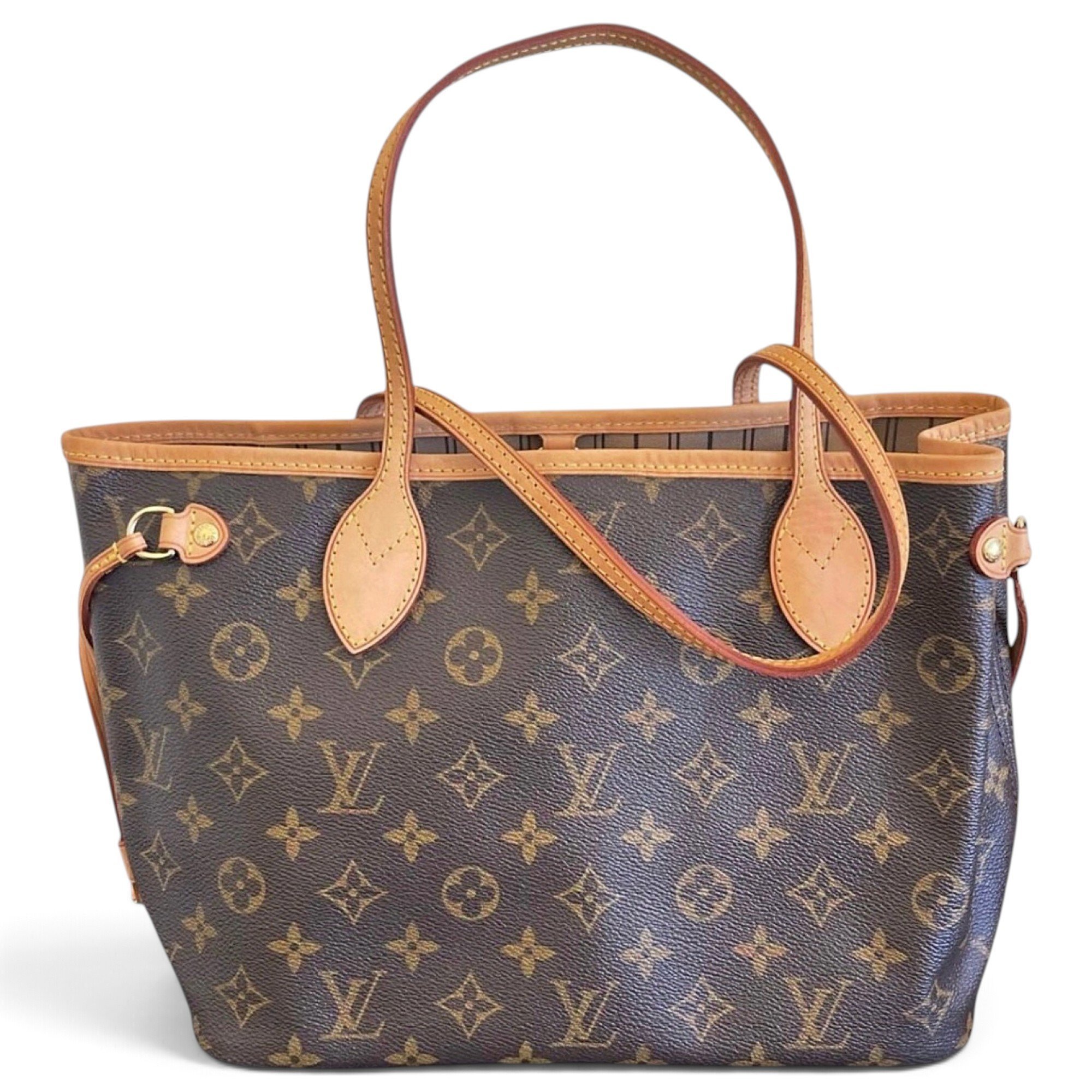 Neverfull leather tote