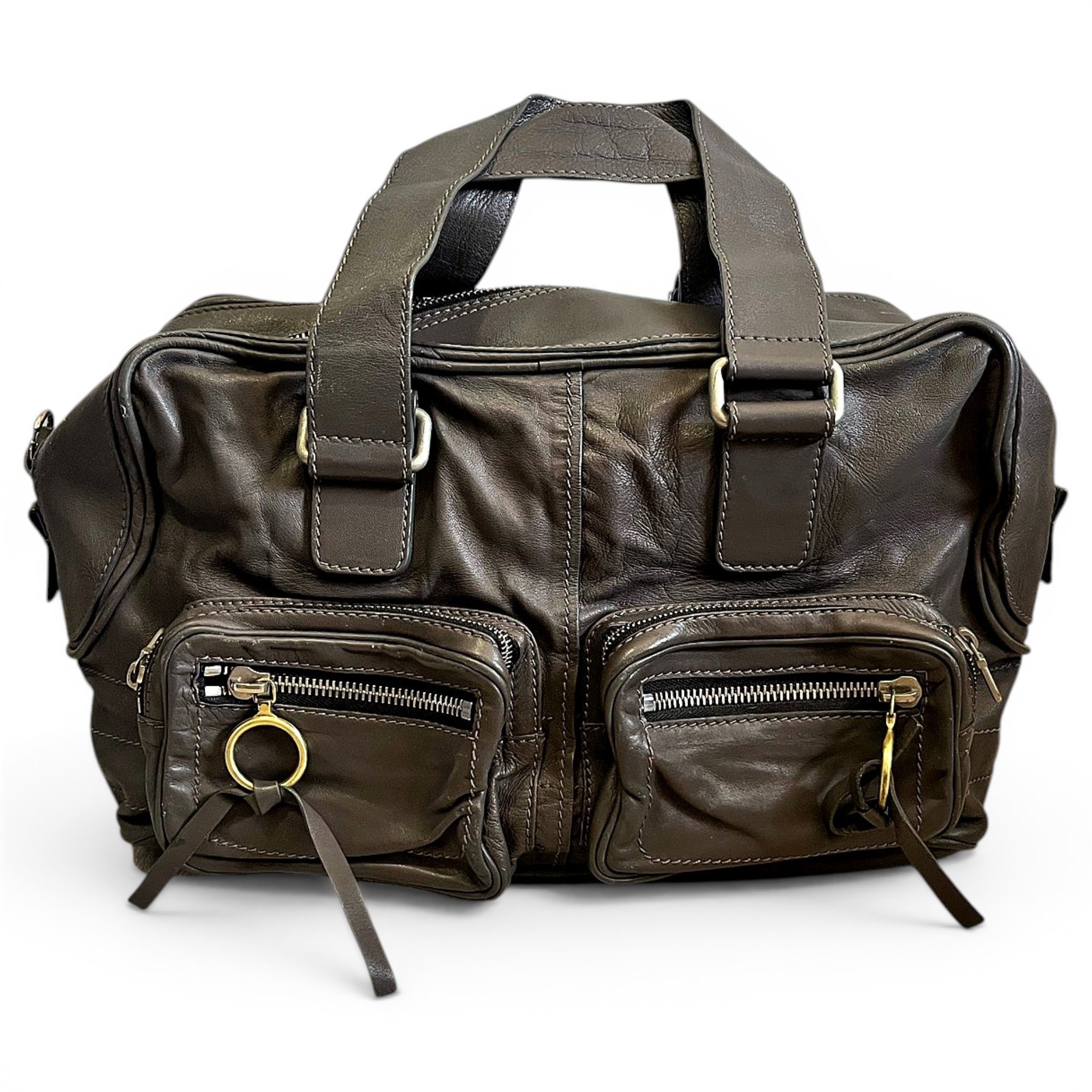 Paddington leather satchel