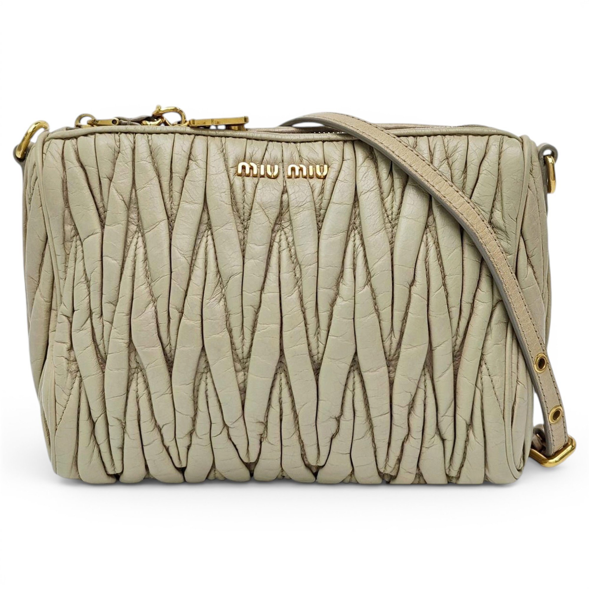 Caprice leather crossbody bag