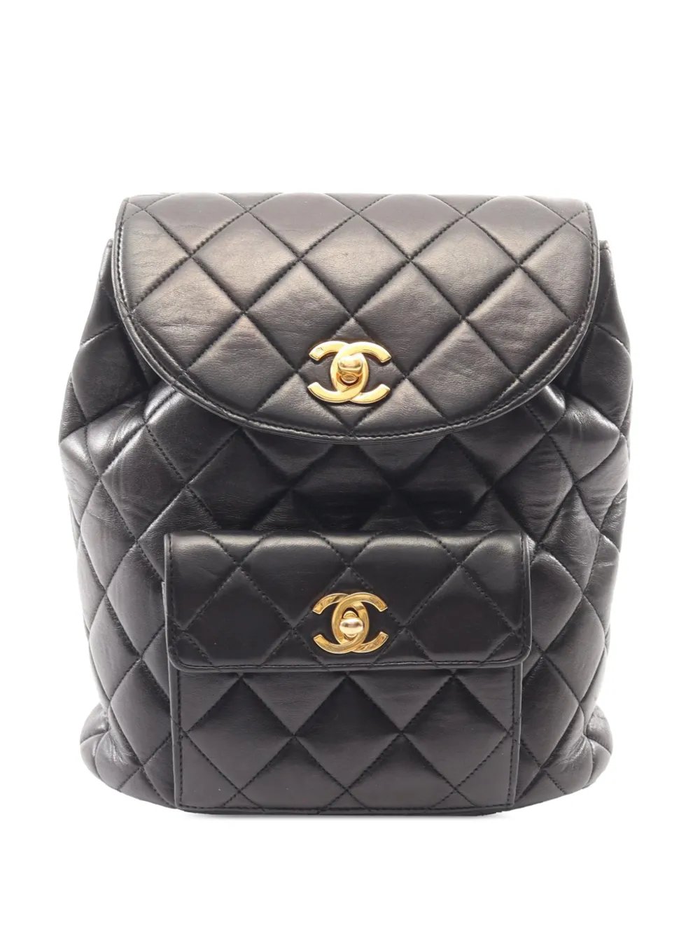 1997-1999 CC Quilted Lambskin backpack