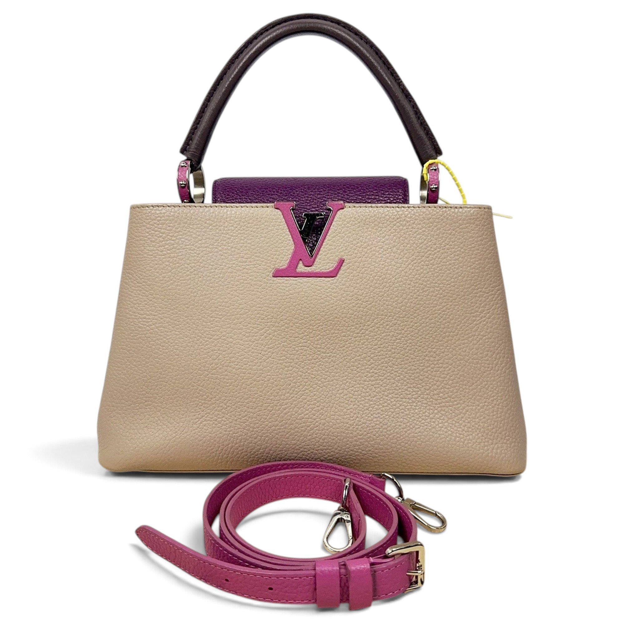 Capucines leather handbag