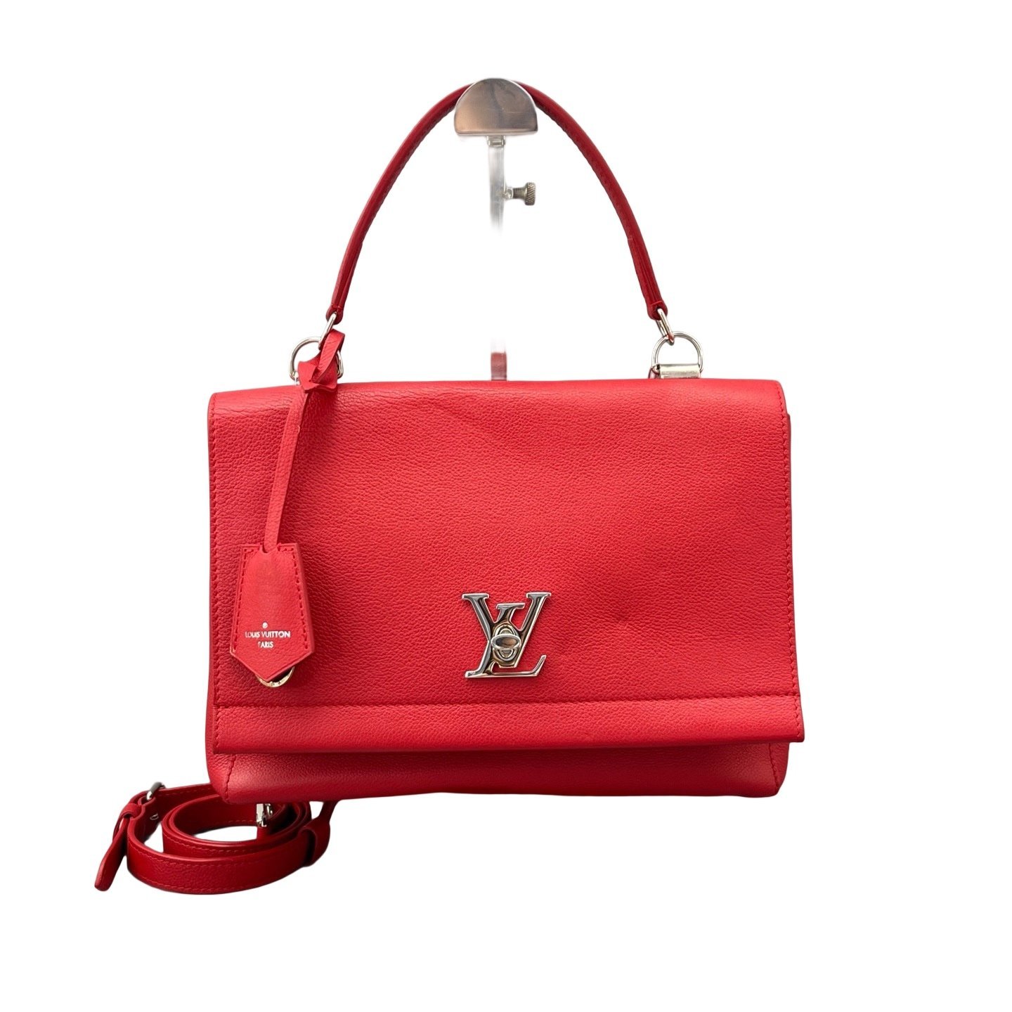 Lockme leather handbag