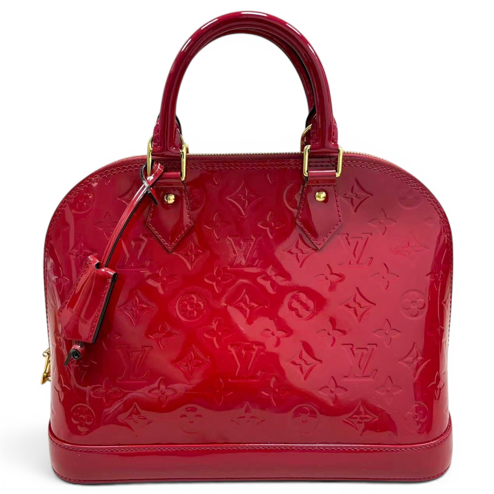 Alma patent leather handbag