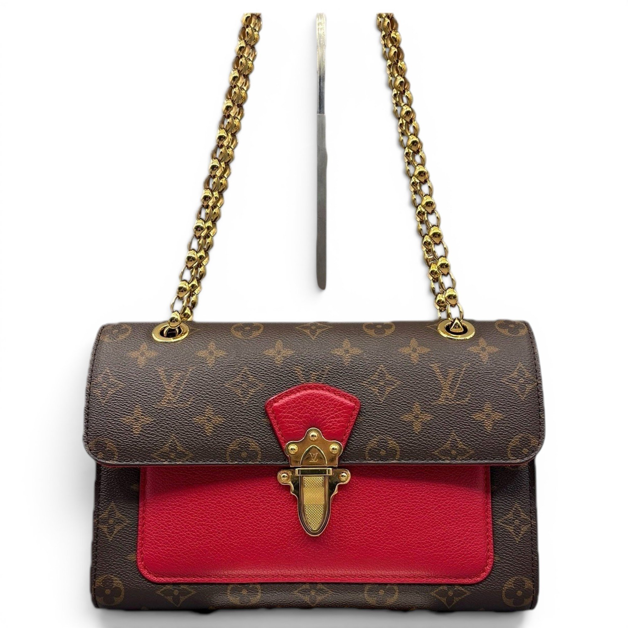 Victoire leather handbag