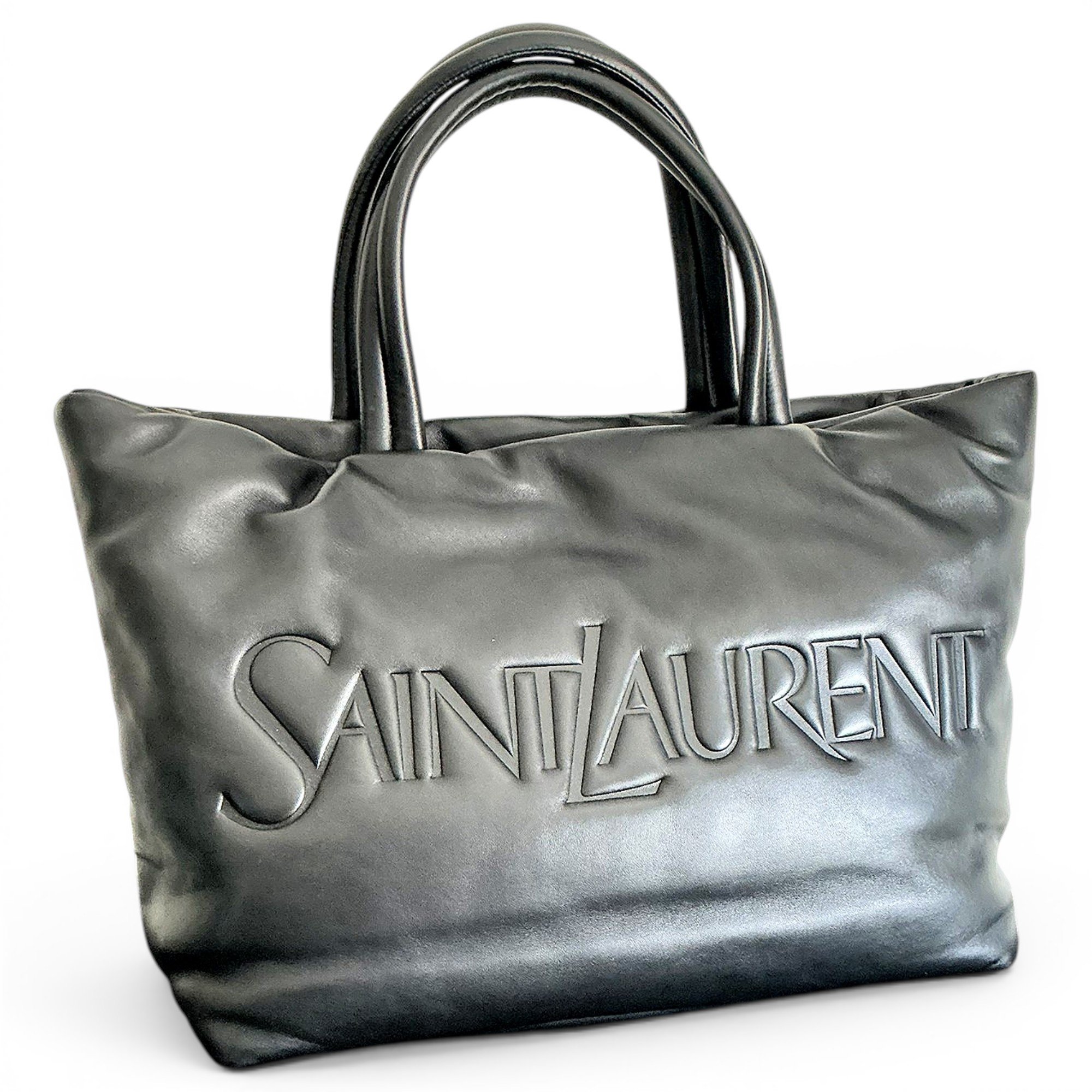 Leather tote
