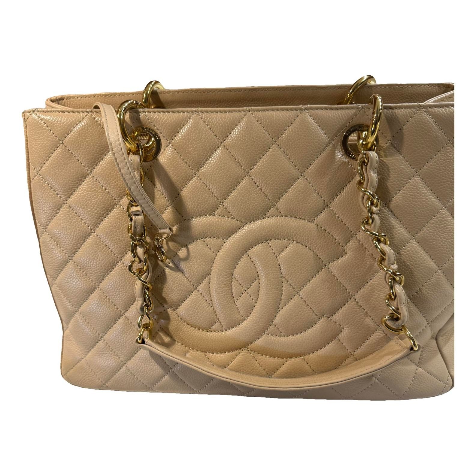 Grand shopping leather tote
