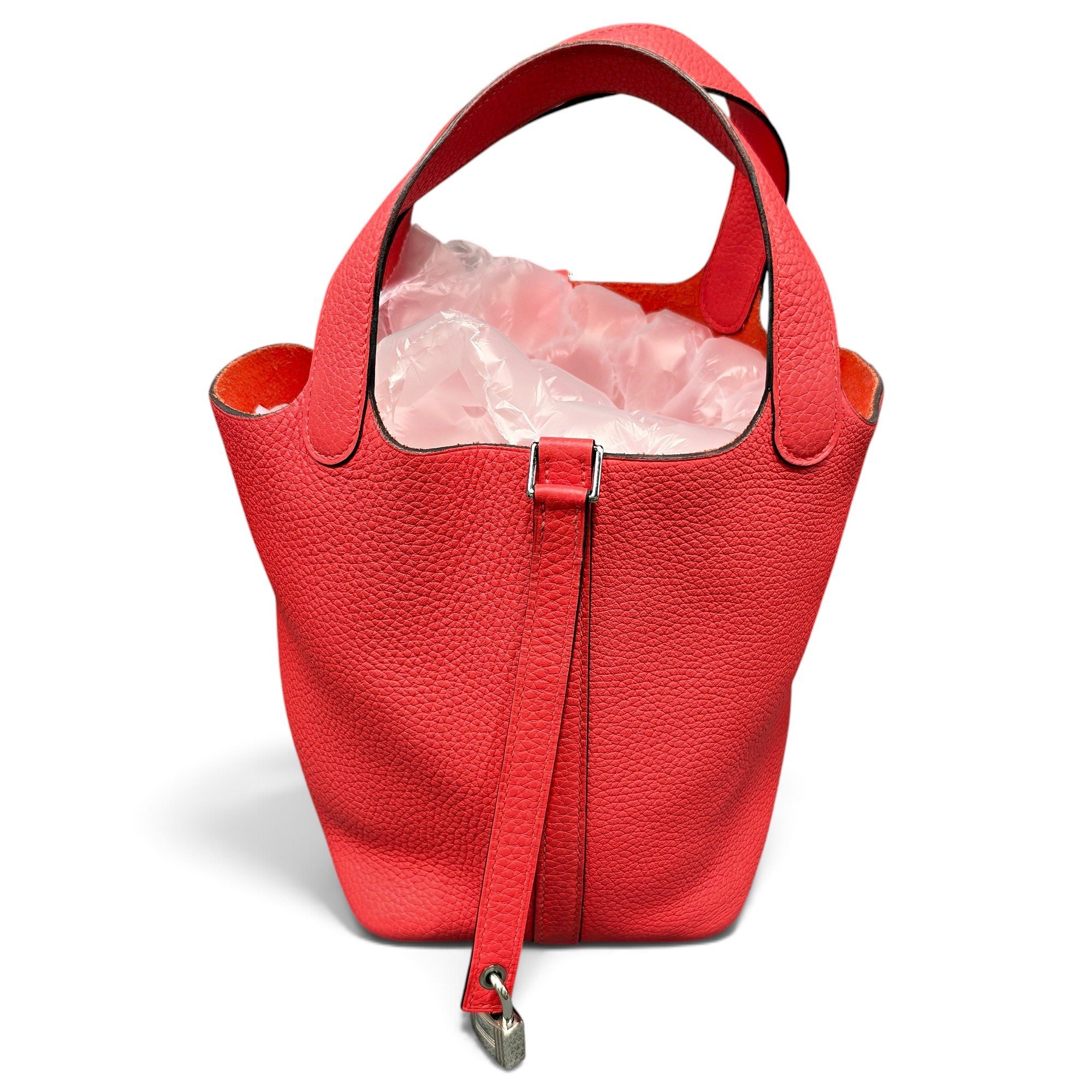 Picotin leather handbag