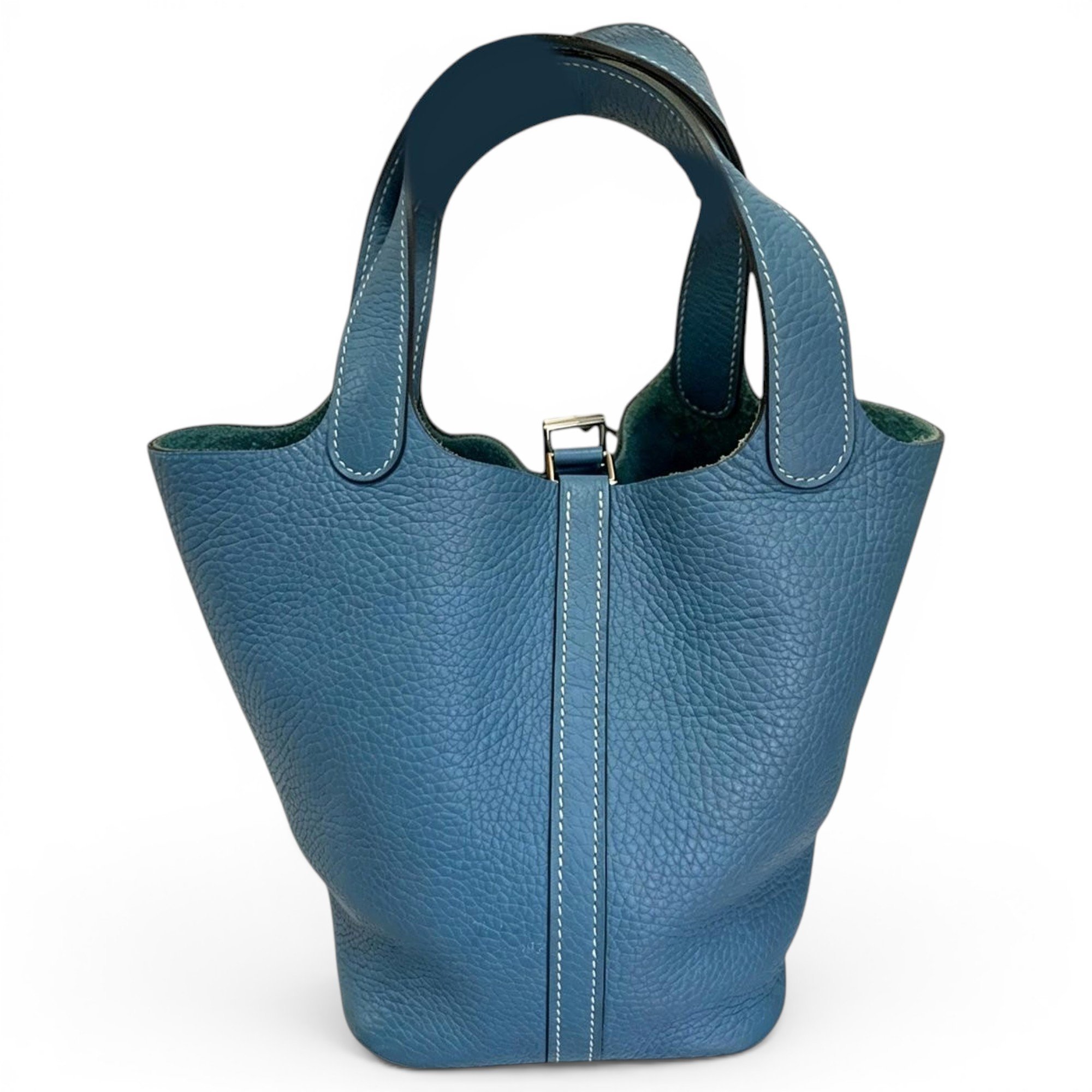 Picotin leather handbag