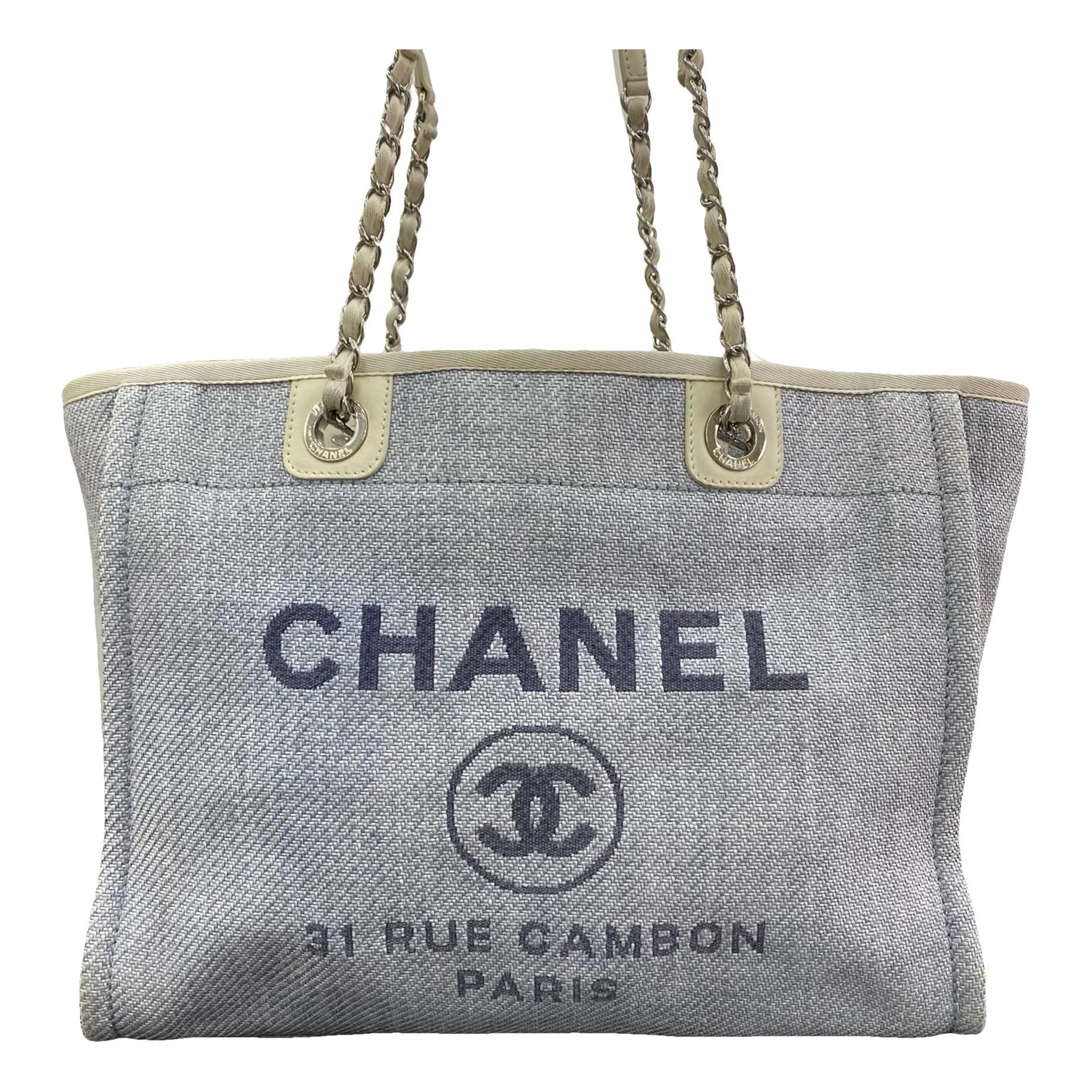 Deauville Chain cloth handbag