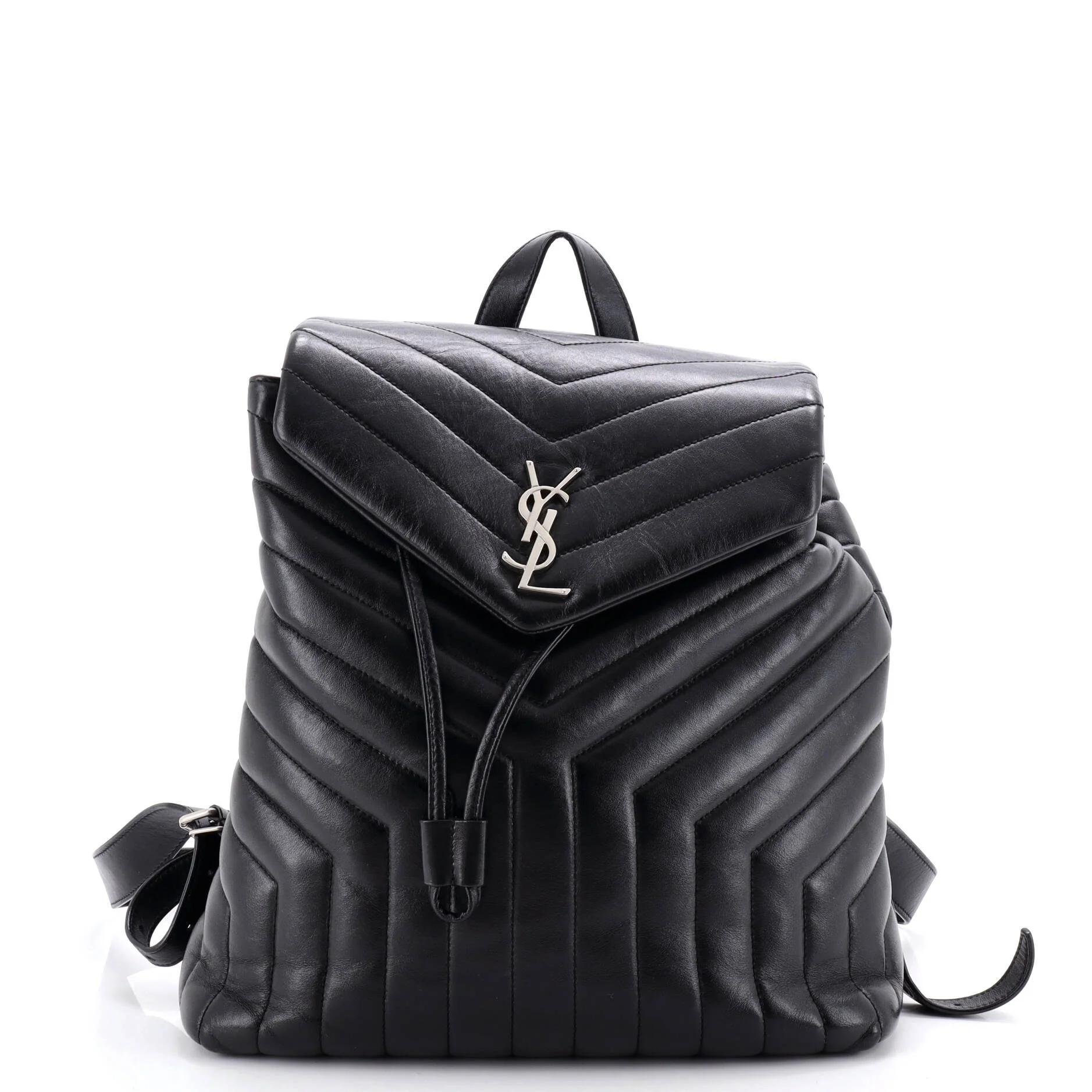 Leather backpack