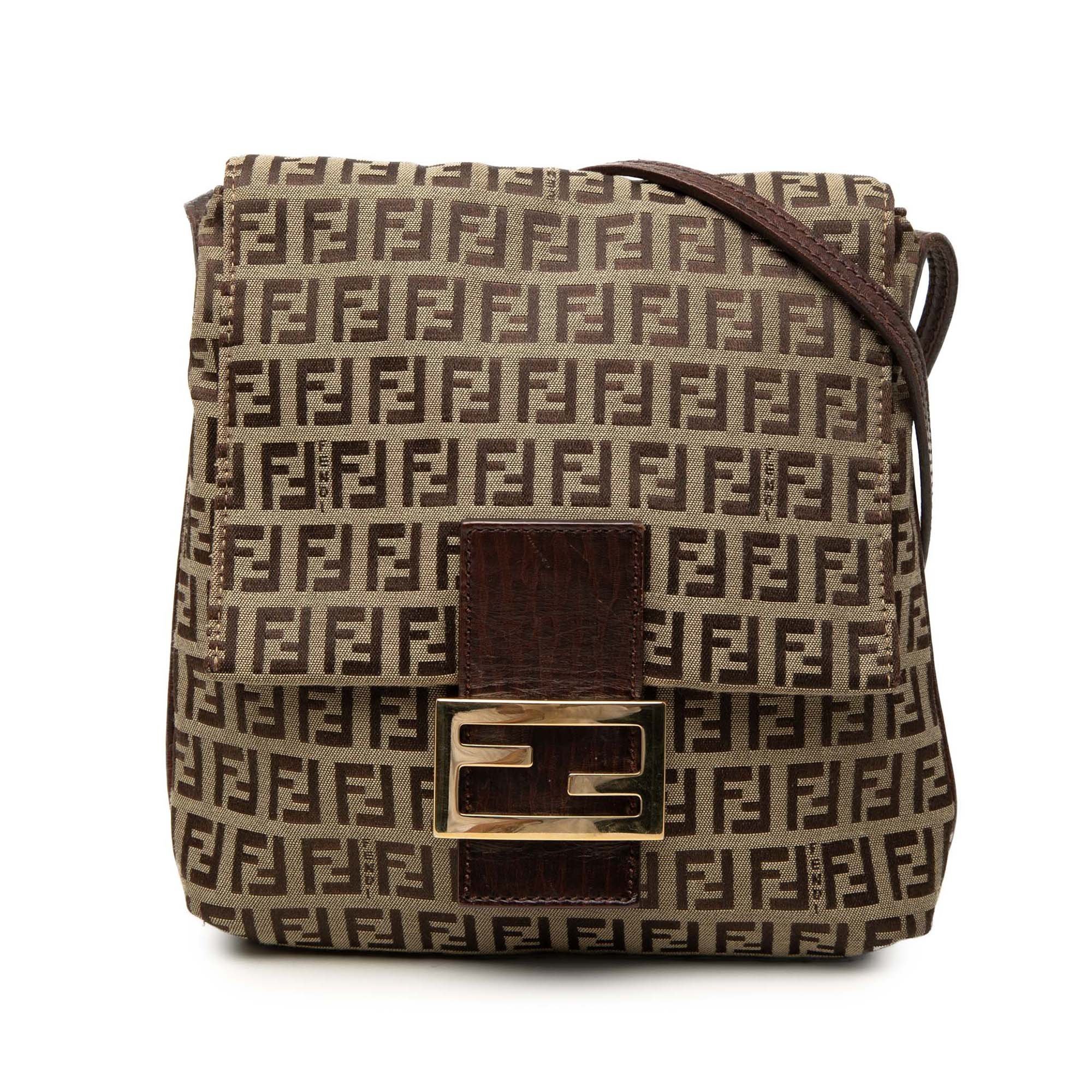 Pocket leather handbag
