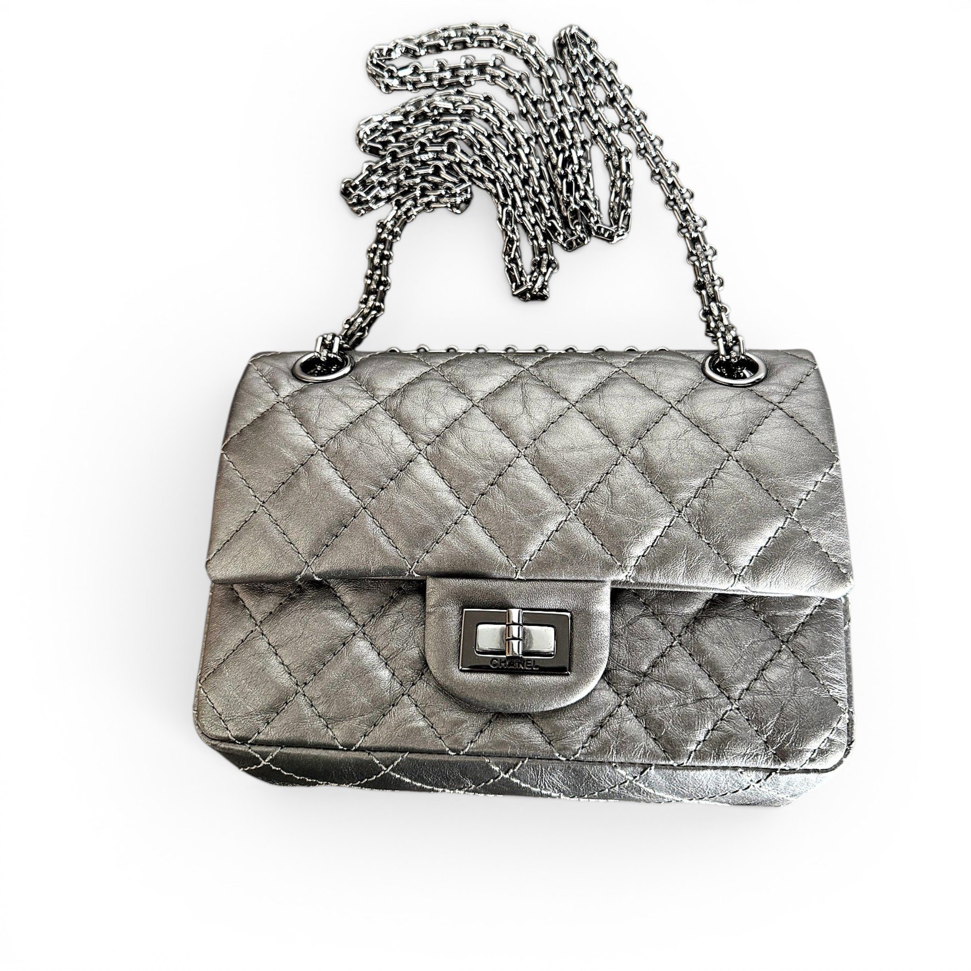 2.55 leather handbag