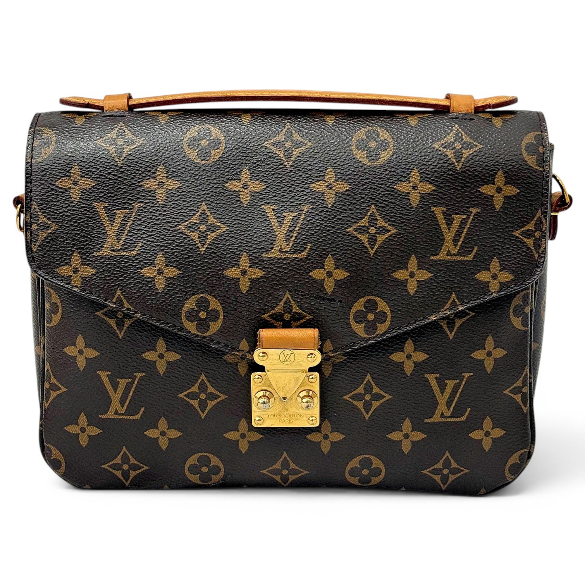 Metis leather handbag