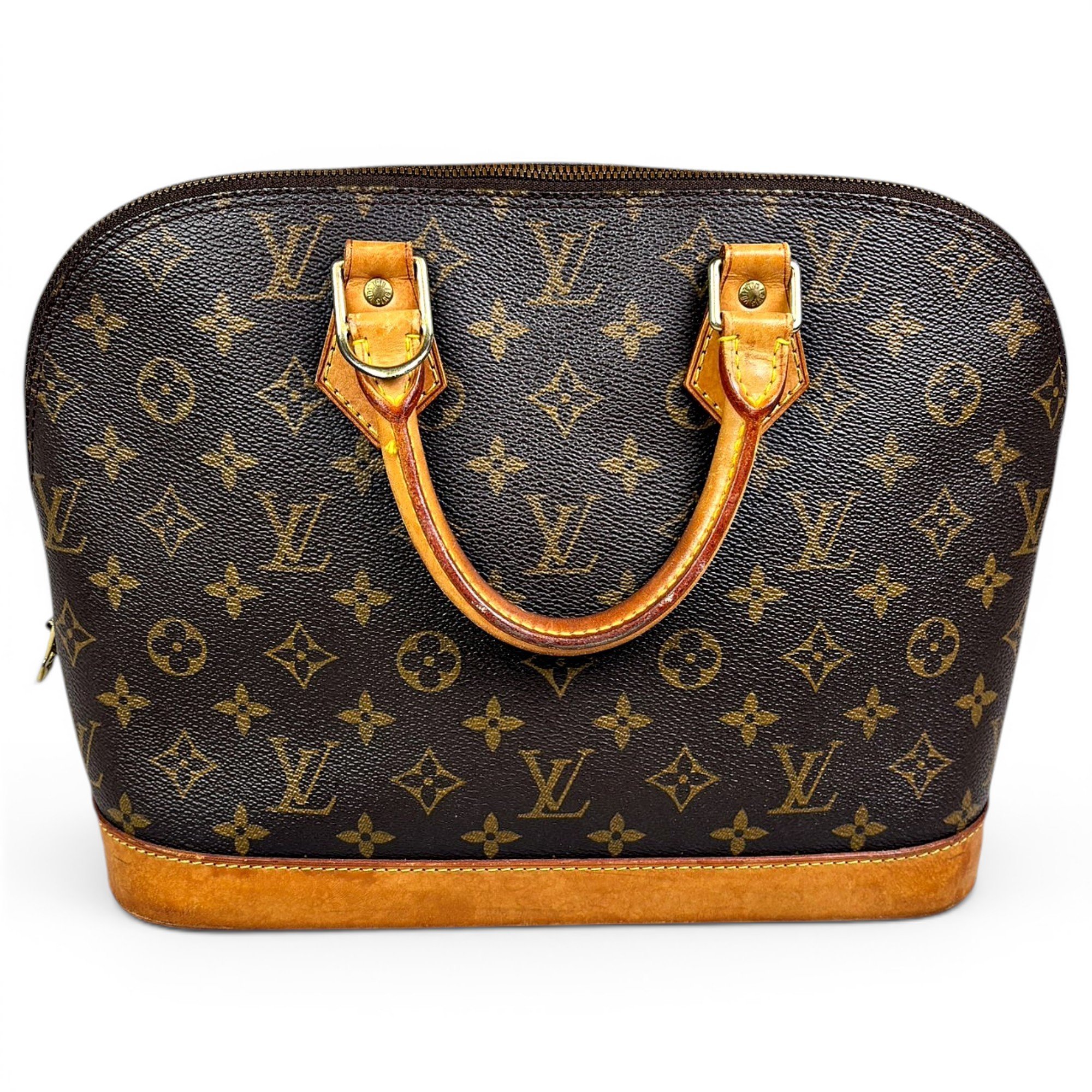 Alma leather handbag