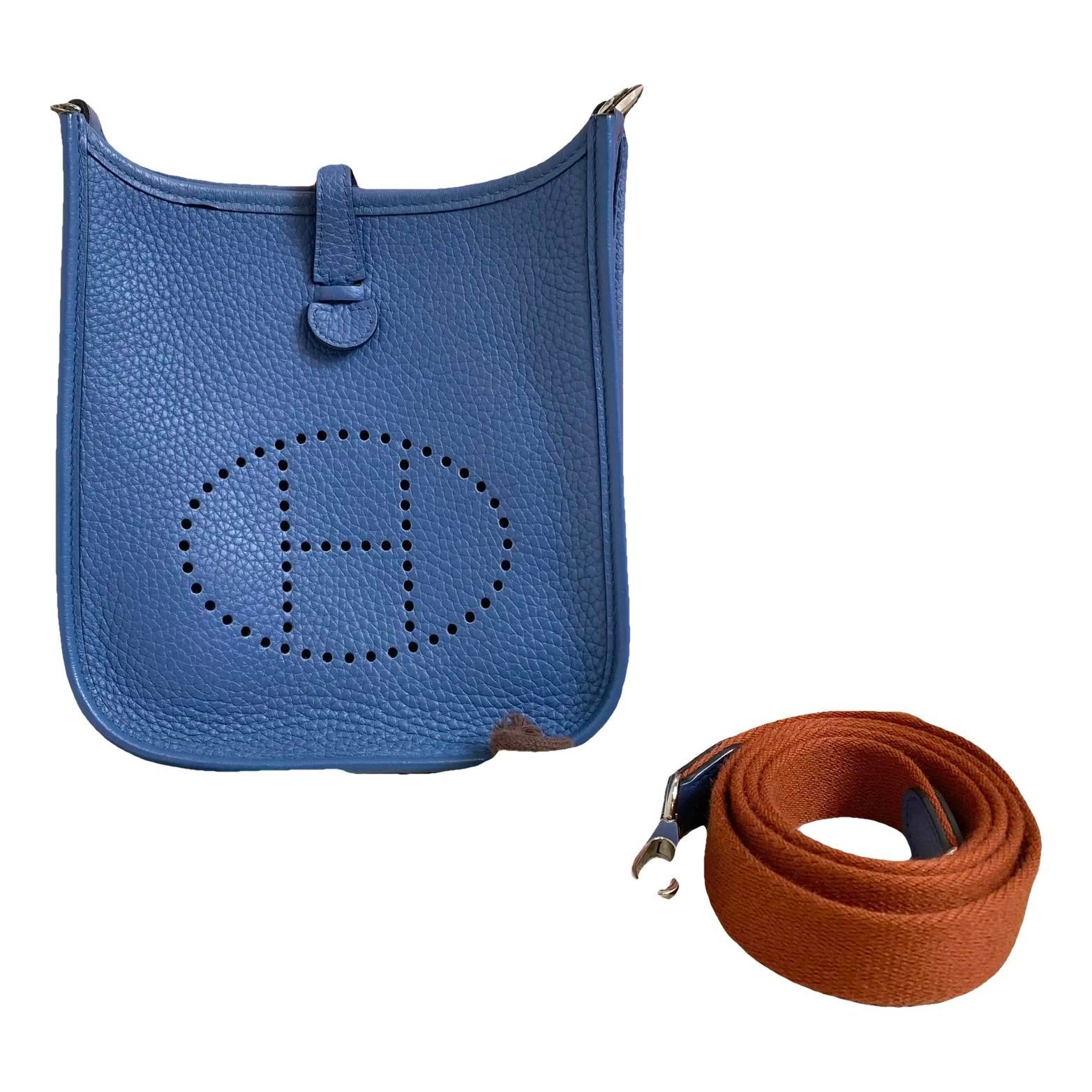 Mini Evelyne leather handbag