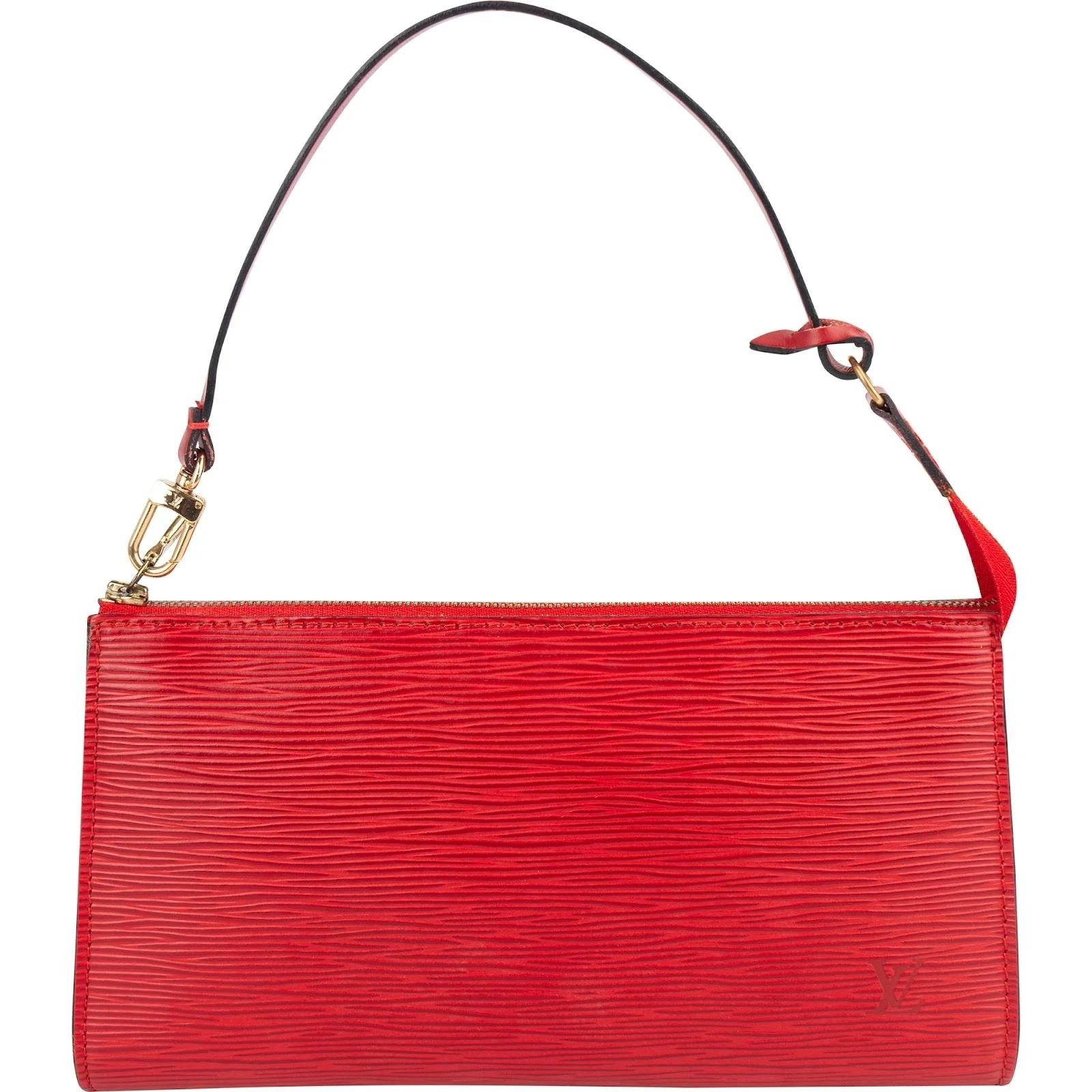 Pochette Accessoire leather handbag