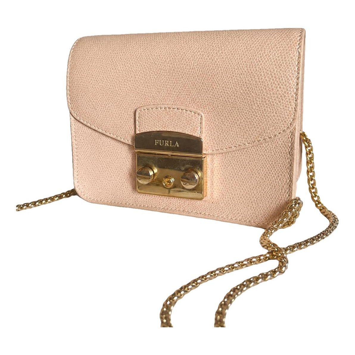 Metropolis leather crossbody bag