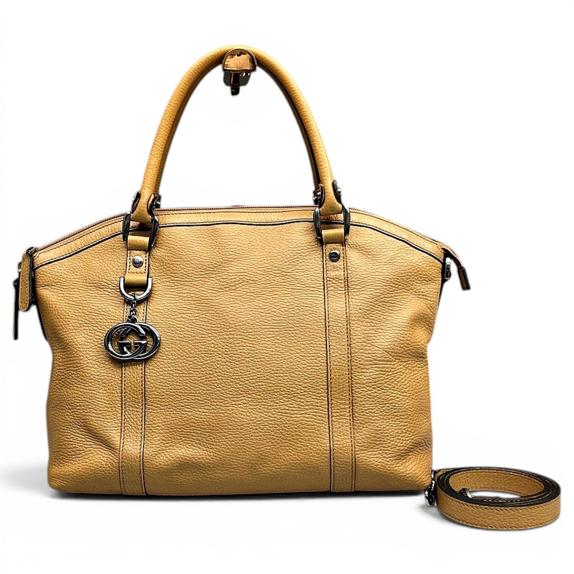 Leather handbag