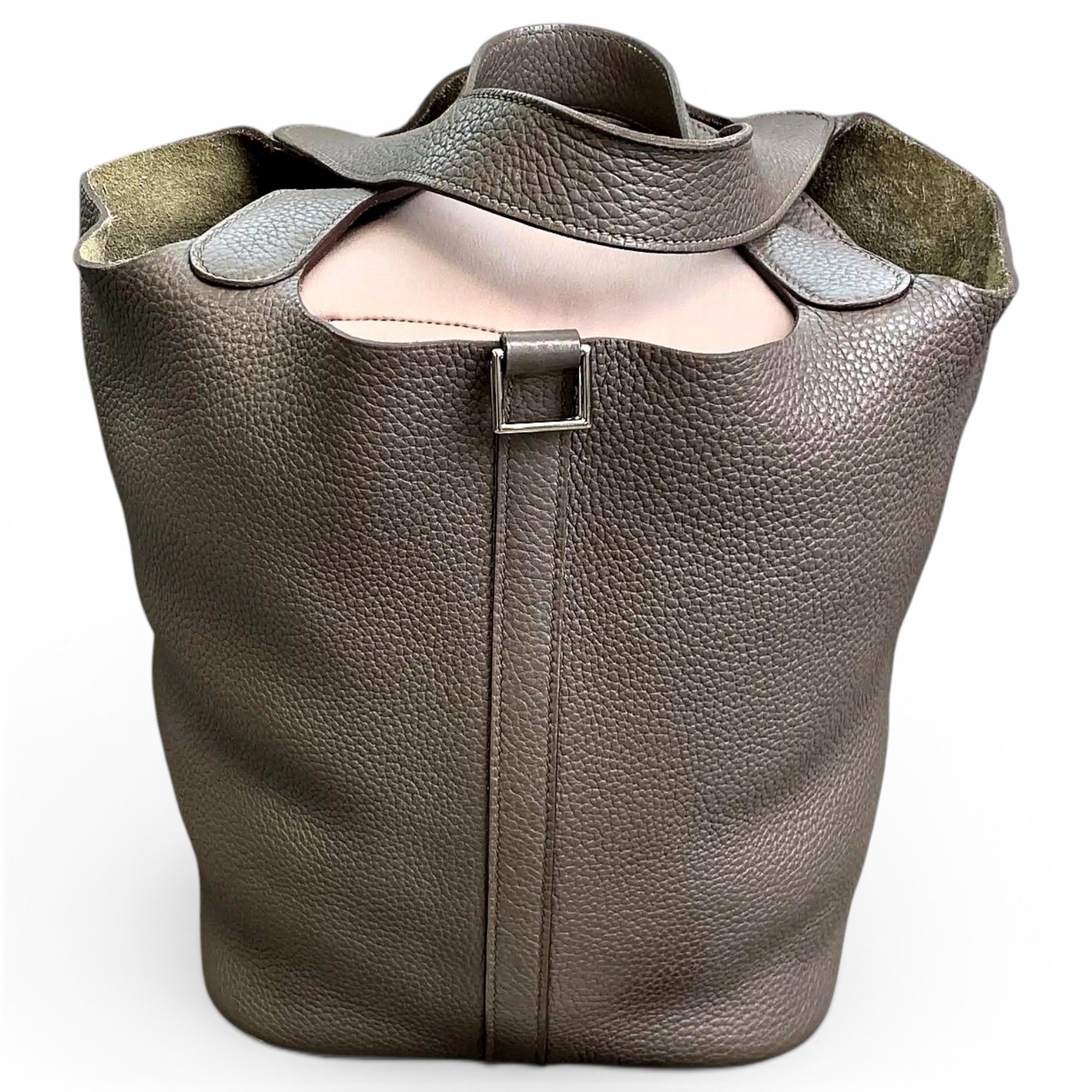 Picotin leather handbag