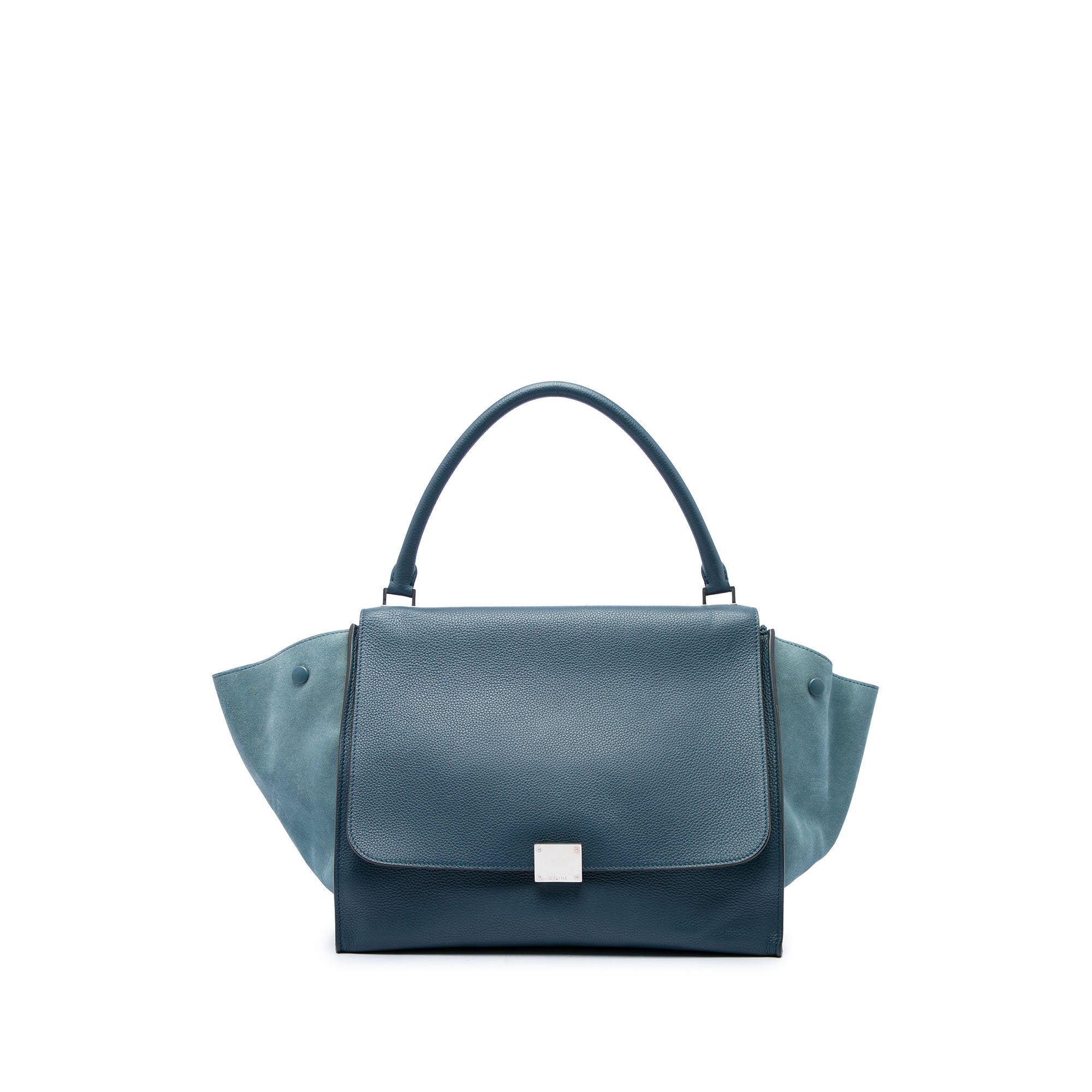 Trapèze pony-style calfskin handbag