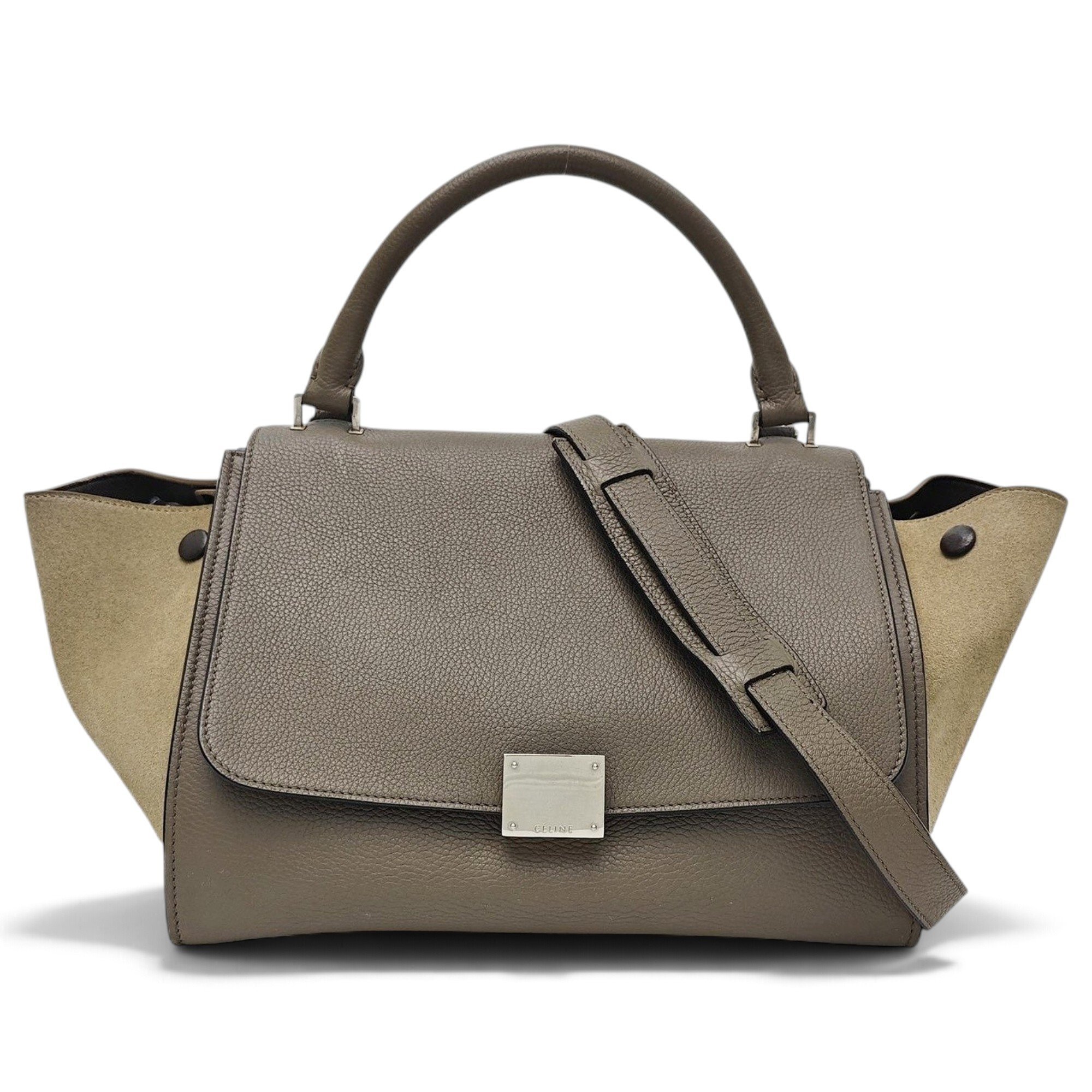 Leather handbag