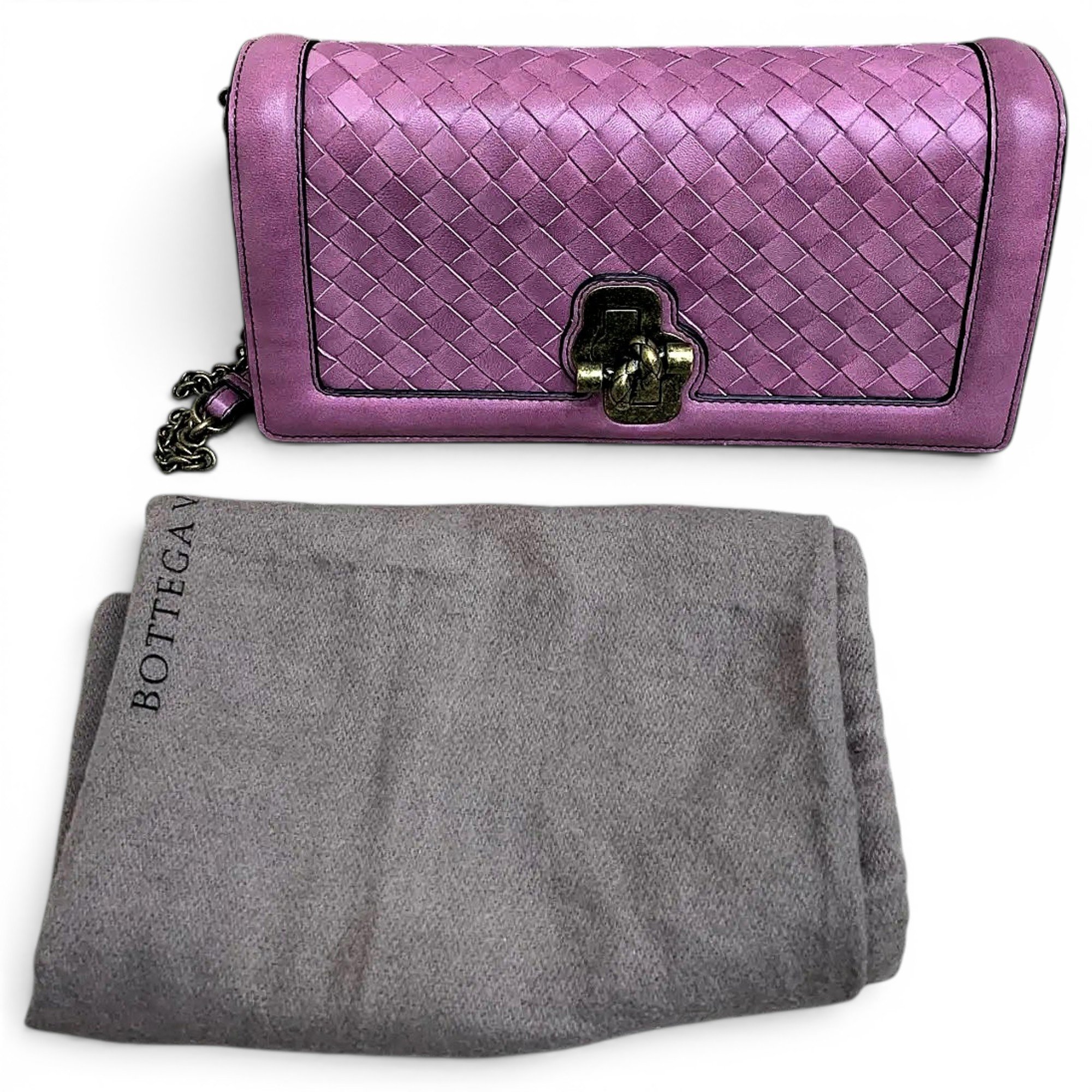 City Knot leather crossbody bag