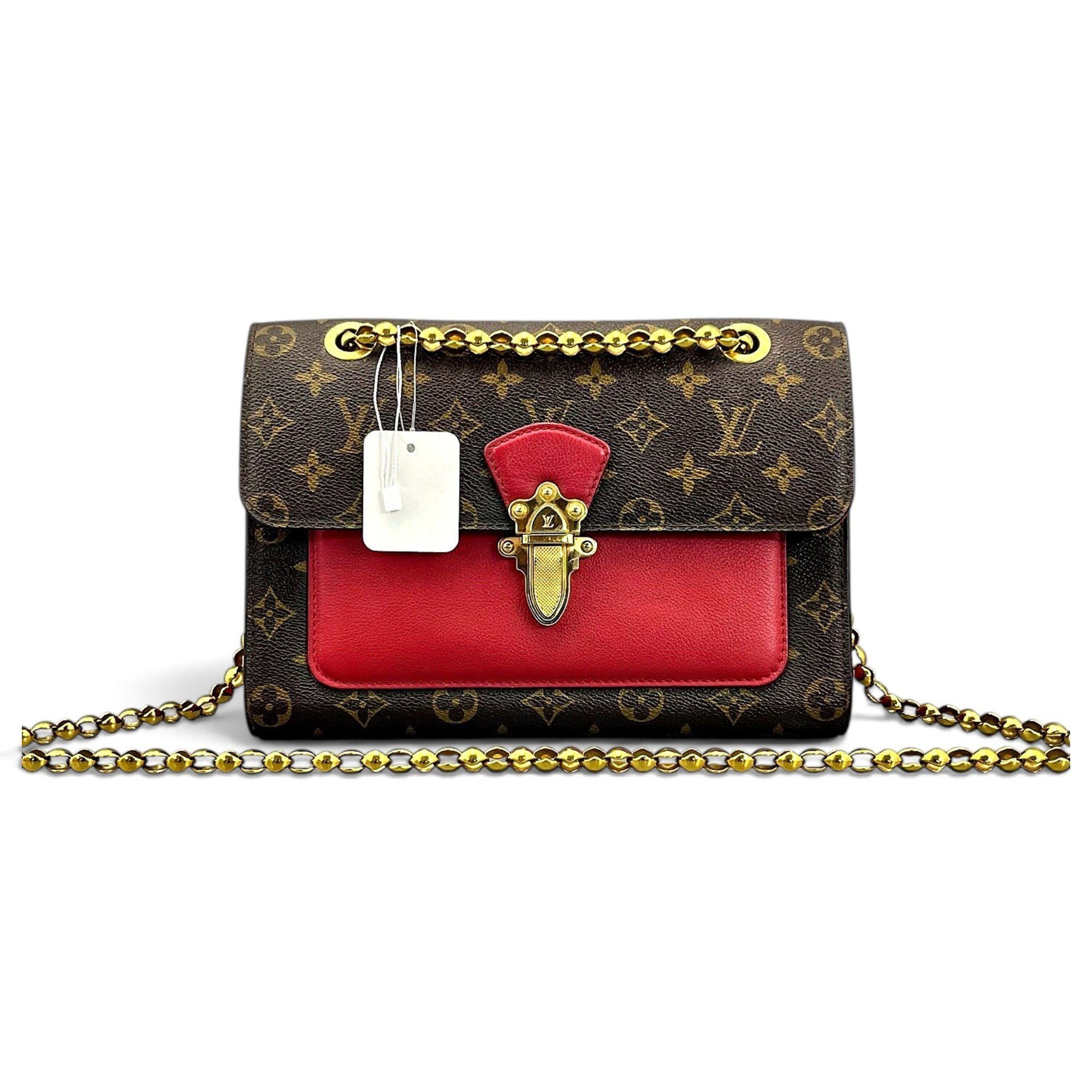 Victoire leather handbag