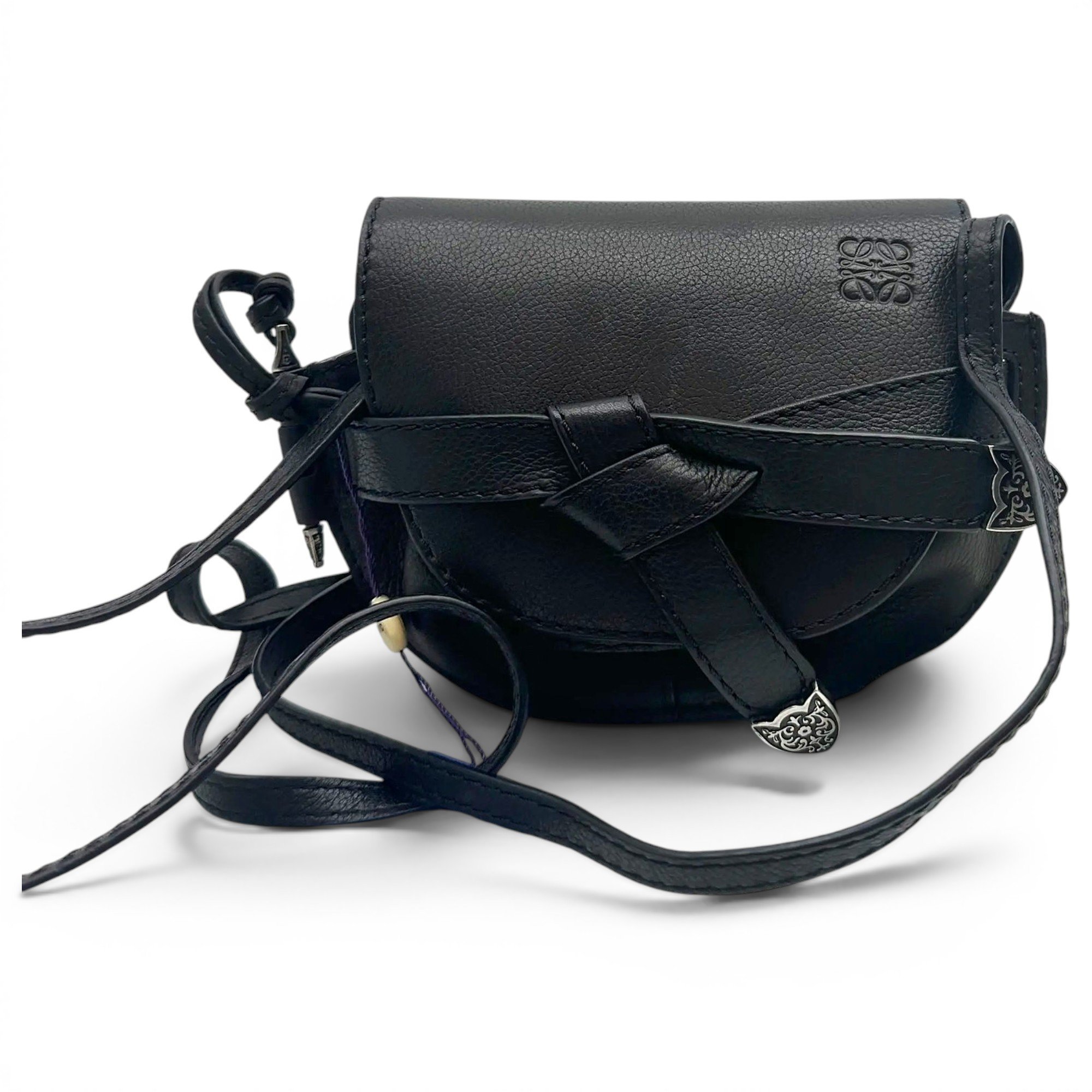 Gate leather crossbody bag